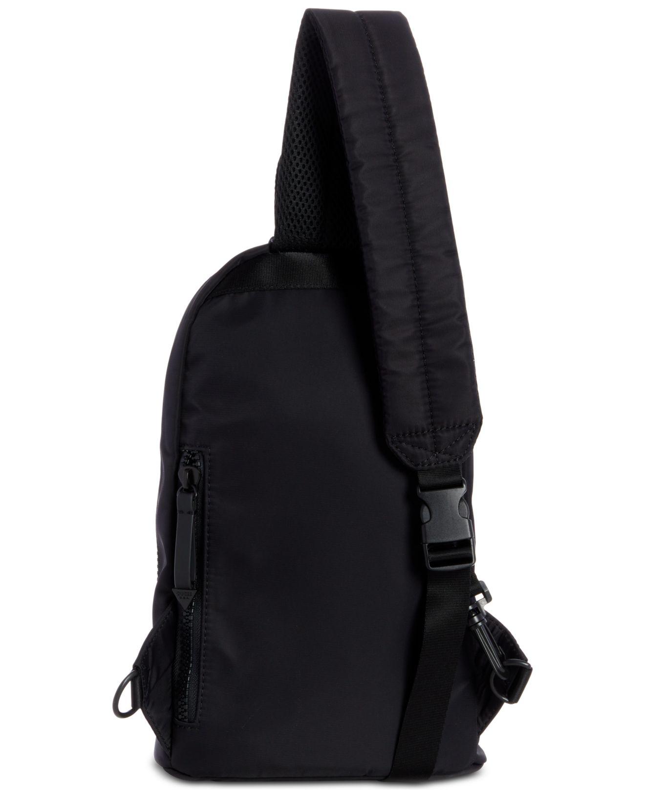 Guess Synthetic Original Sling Backpack in Black Lyst