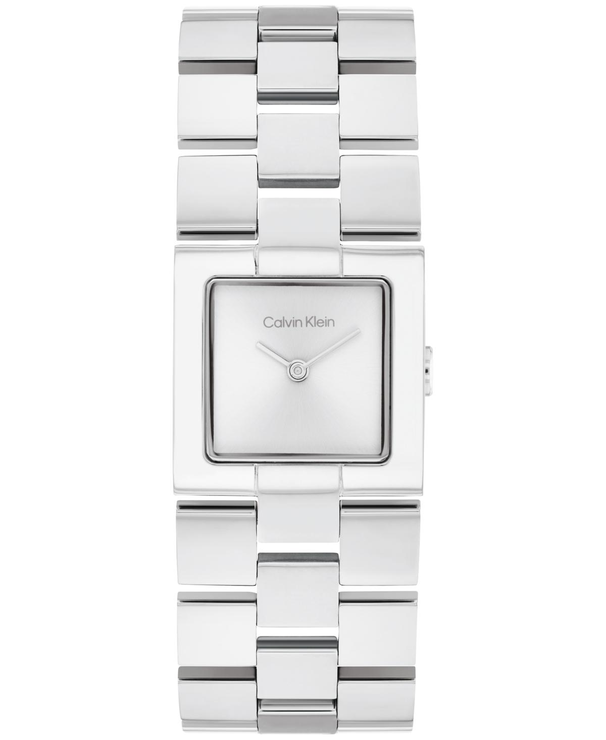 Calvin Klein Ck Meridian Tone Stainless Steel Bracelet Watch in