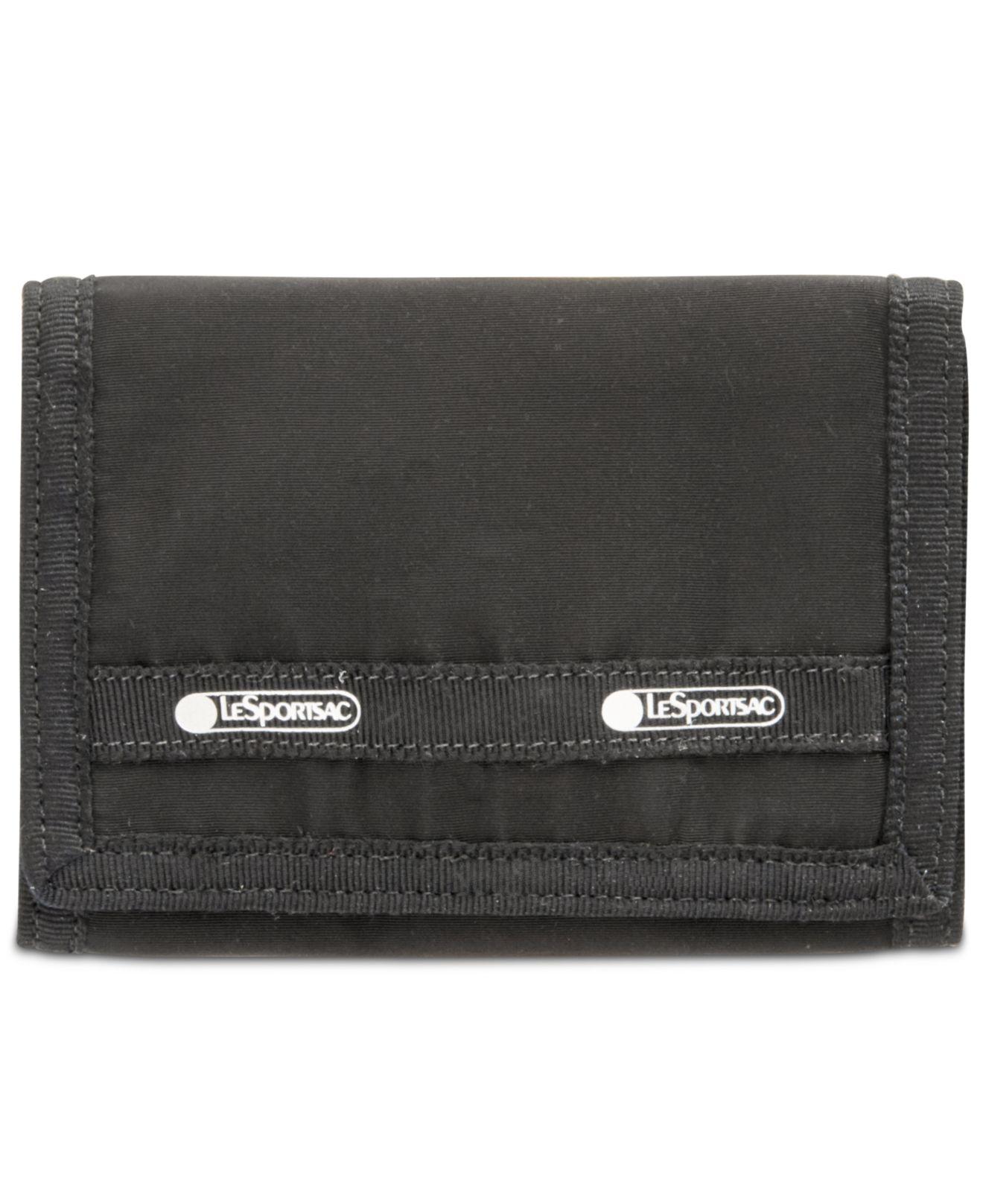 LeSportsac Travel System Metro Wallet in Black for Men | Lyst