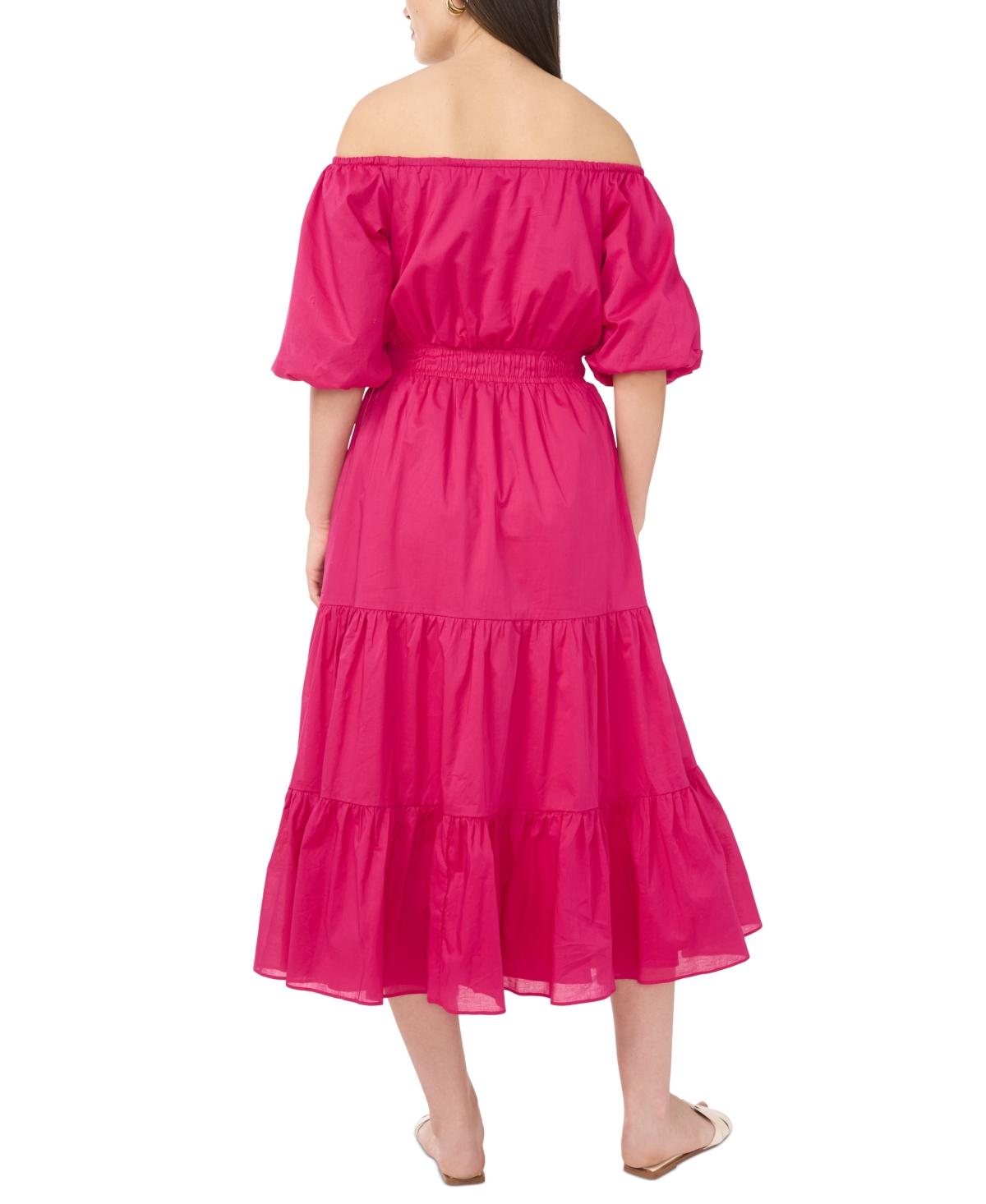 Shoulder Gown Vince Camuto Pink Gown Vince Camuto Off-the-shoulder
