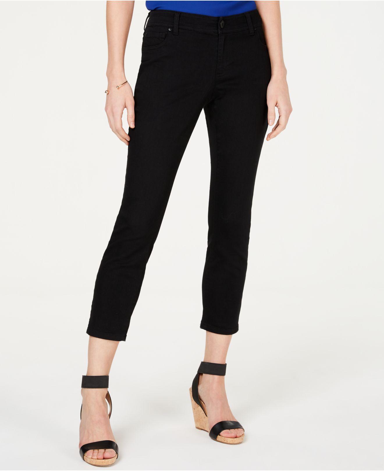 inc curvy fit cropped jeans for Sale OFF52%