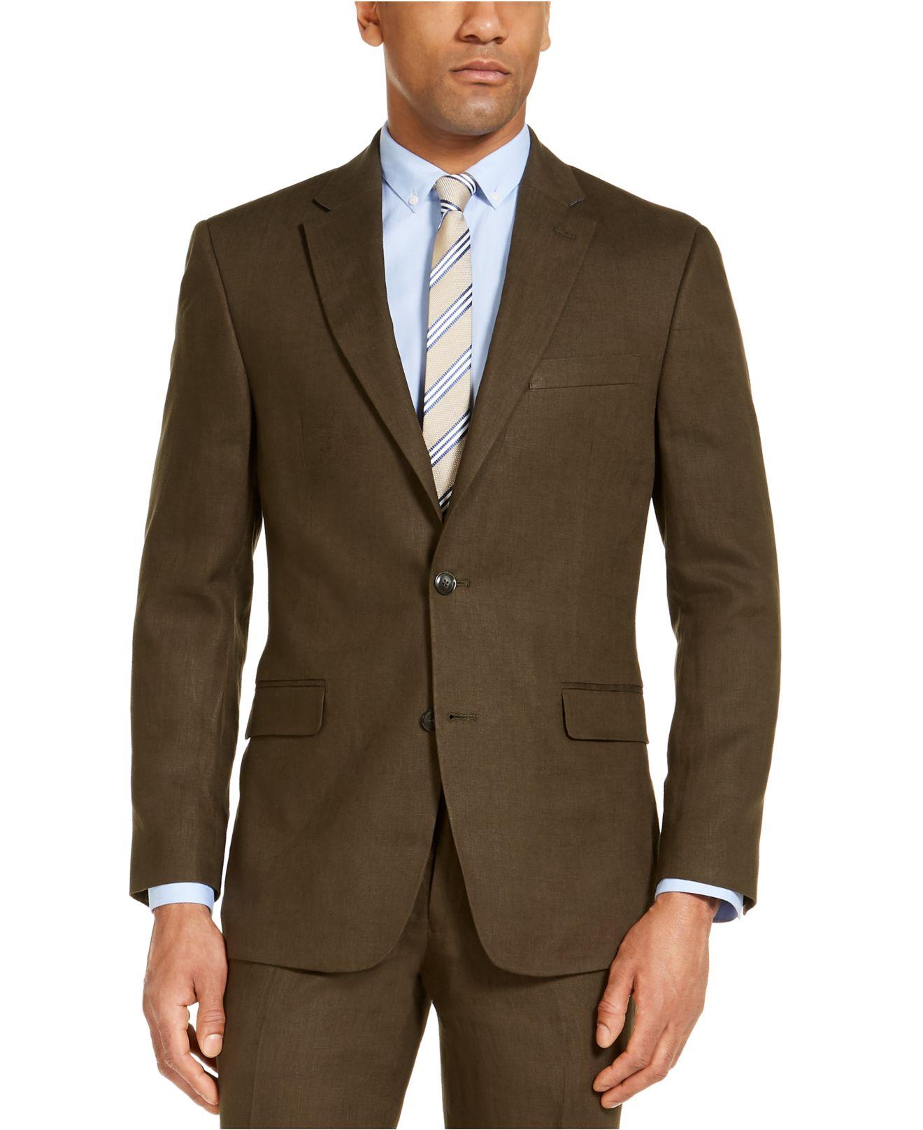 Tommy Hilfiger Mens Jacket Modern Fit Suit Separates with Stretch-Custom Jacket & Pant Size Selection