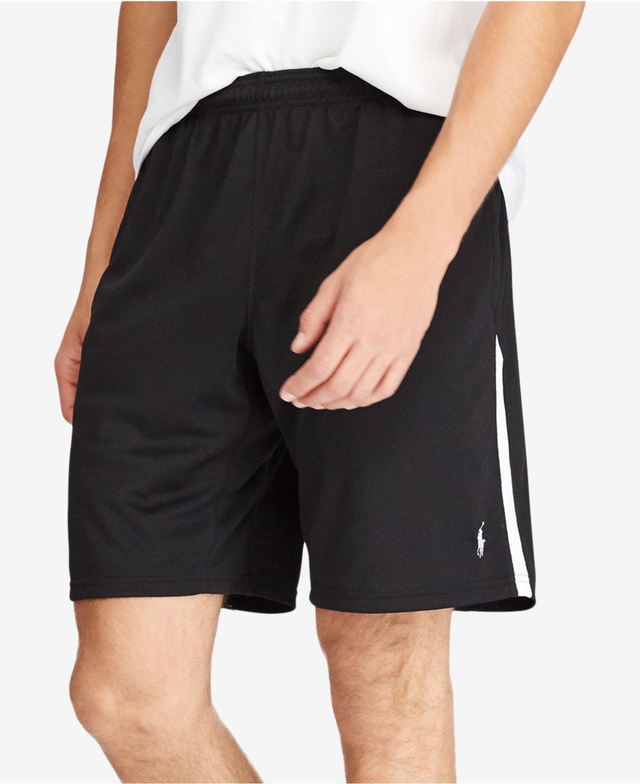 Polo Ralph Lauren Big & Tall Athletic Shorts in Black for Men | Lyst