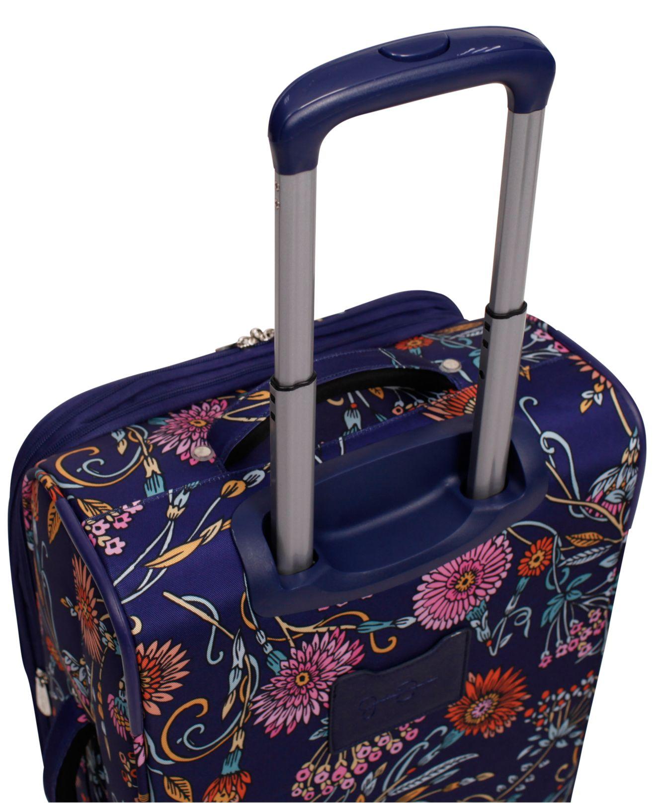 Jessica Simpson Synthetic Cascade 21" Expandable Spinner Suitcase in