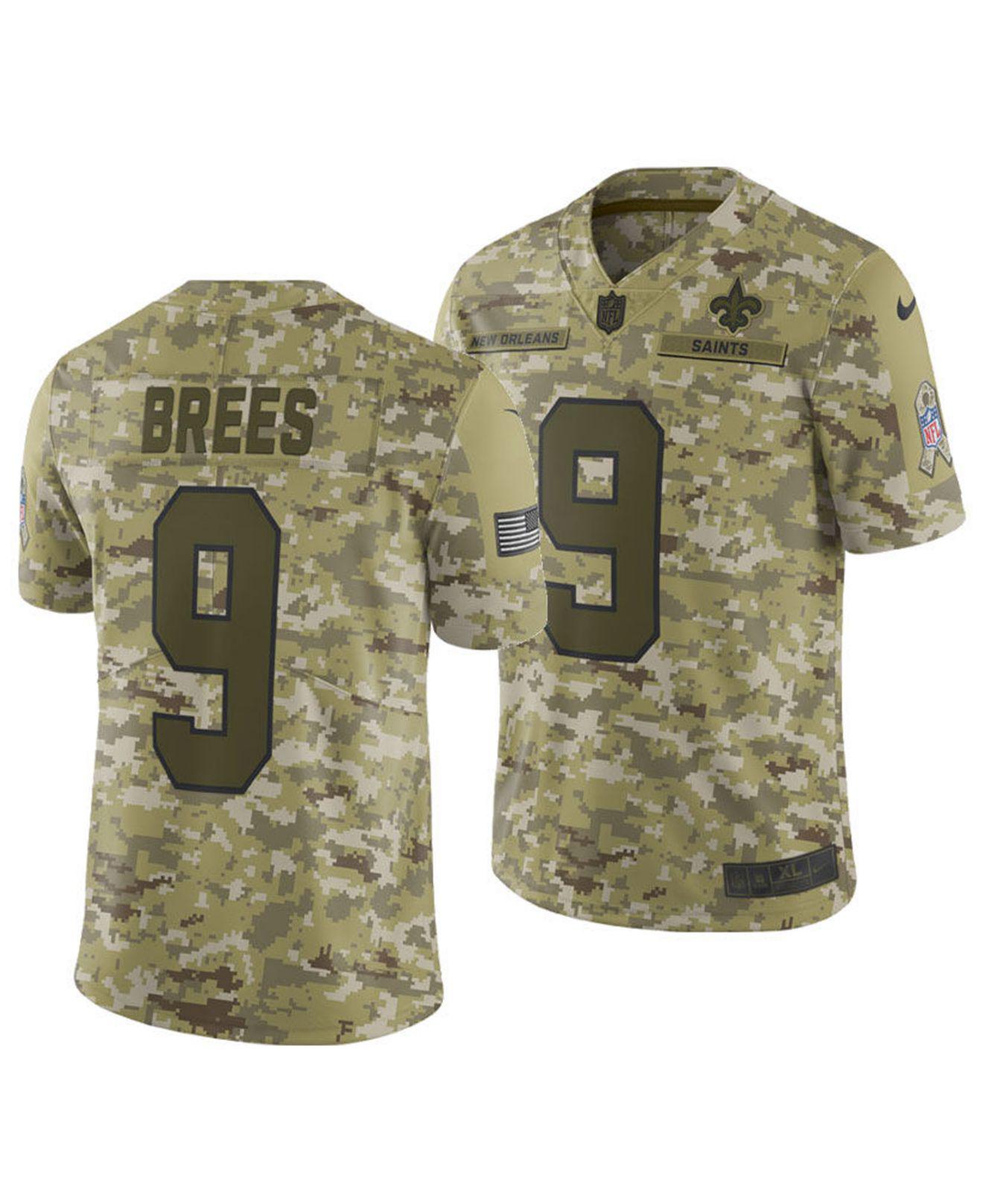 drew brees salute to service jersey