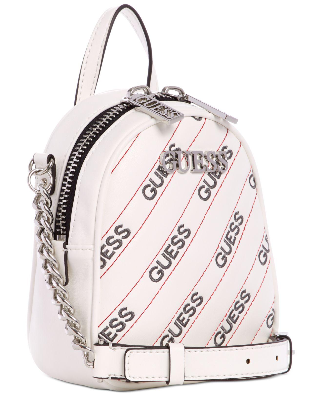 guess mini backpack crossbody