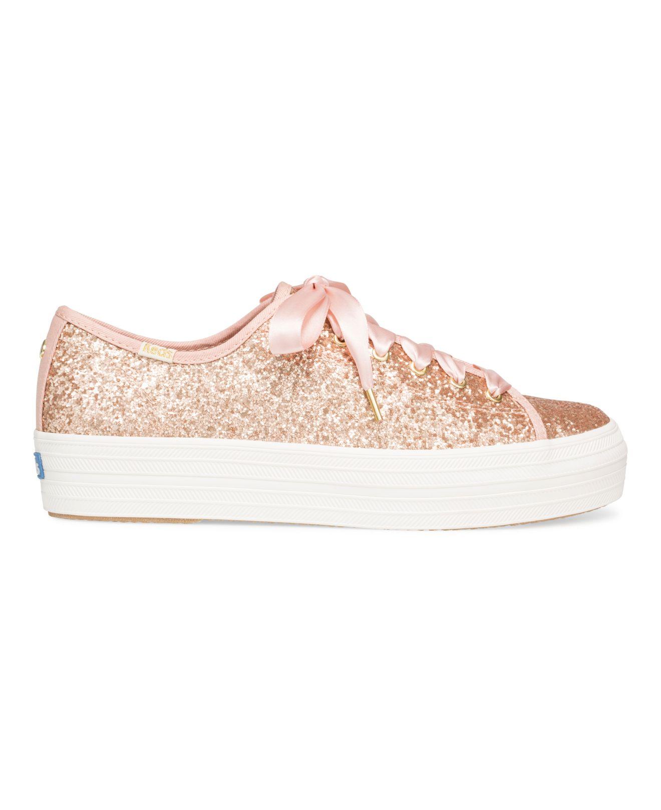 keds kickstart rose gold