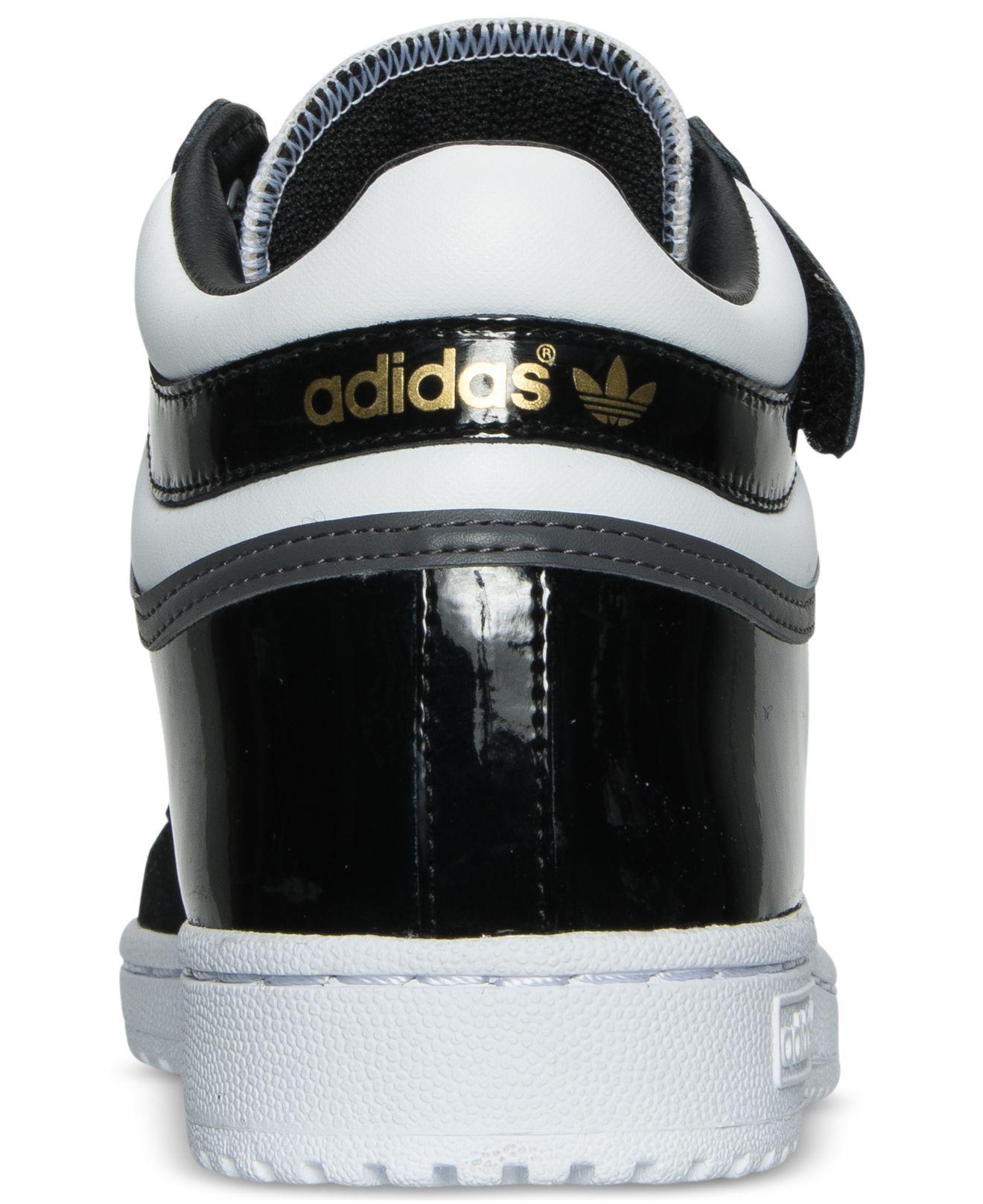 adidas Originals Leather Men's Concord Ii Mid Casual Sneakers From Finish  Line in Black for Men | Lyst