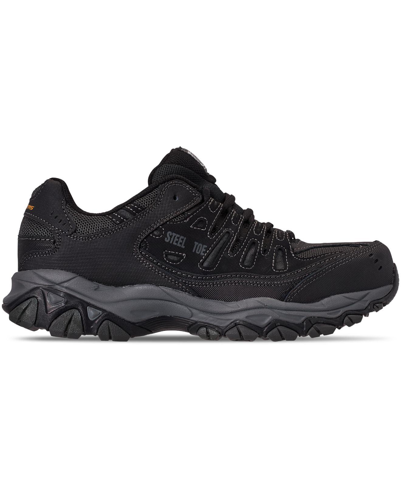 skechers crankton steel toe