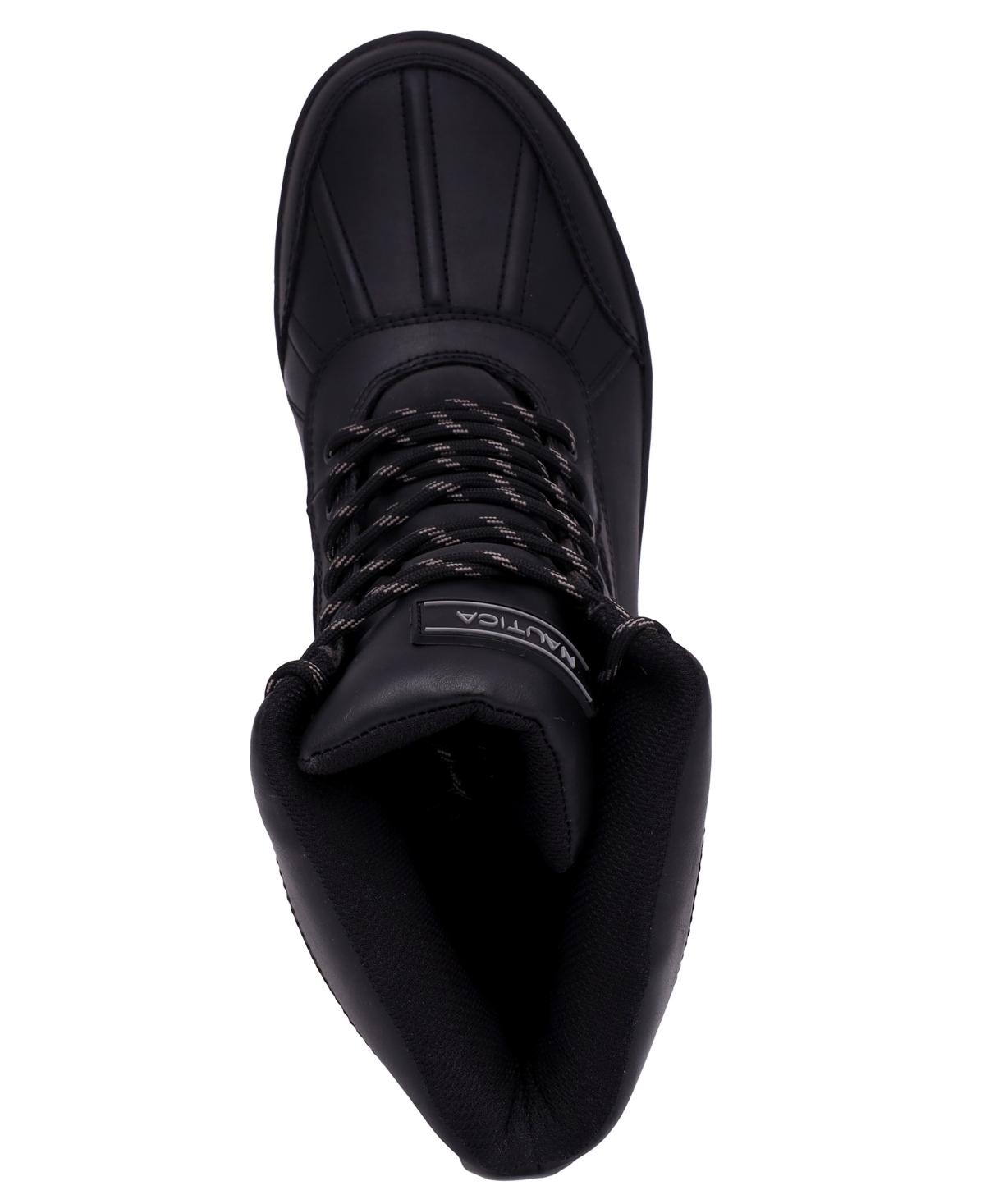 Nautica Lockview Duck Boots in Black for Men Lyst