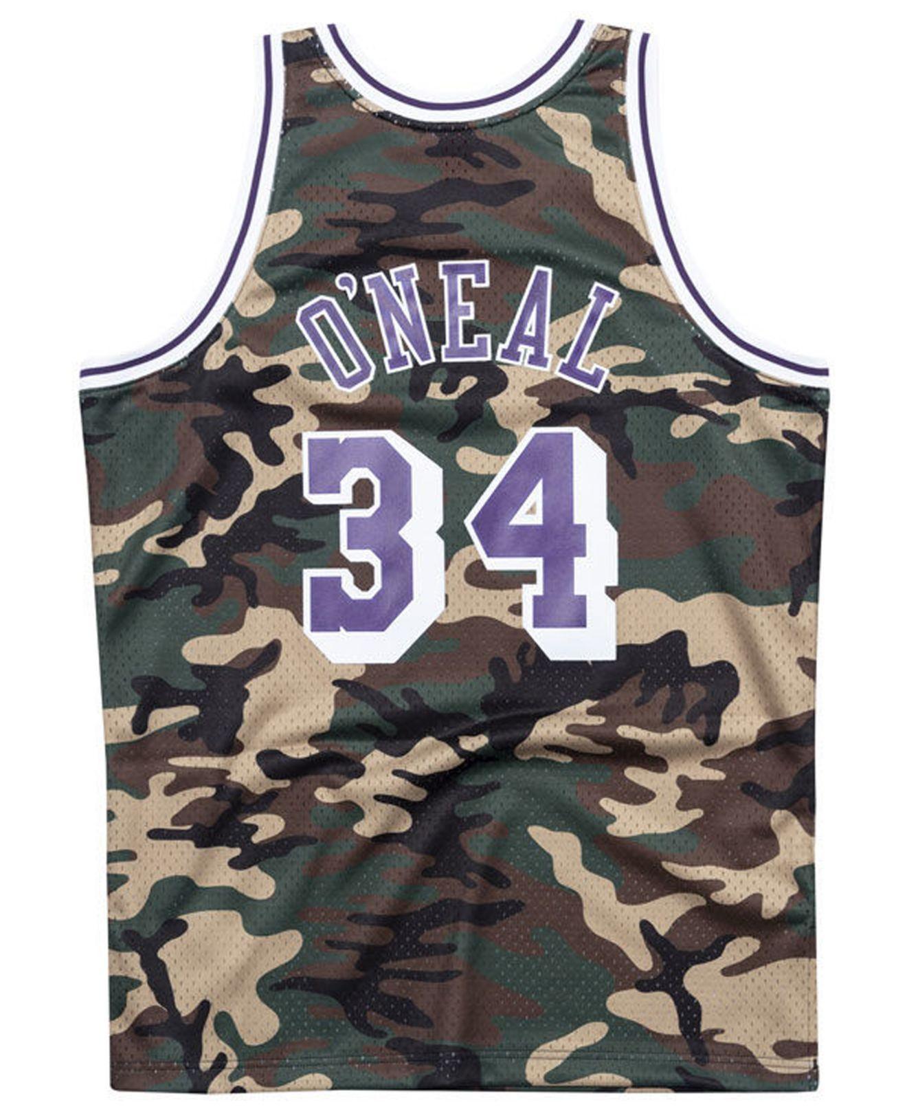 camouflage lakers jersey