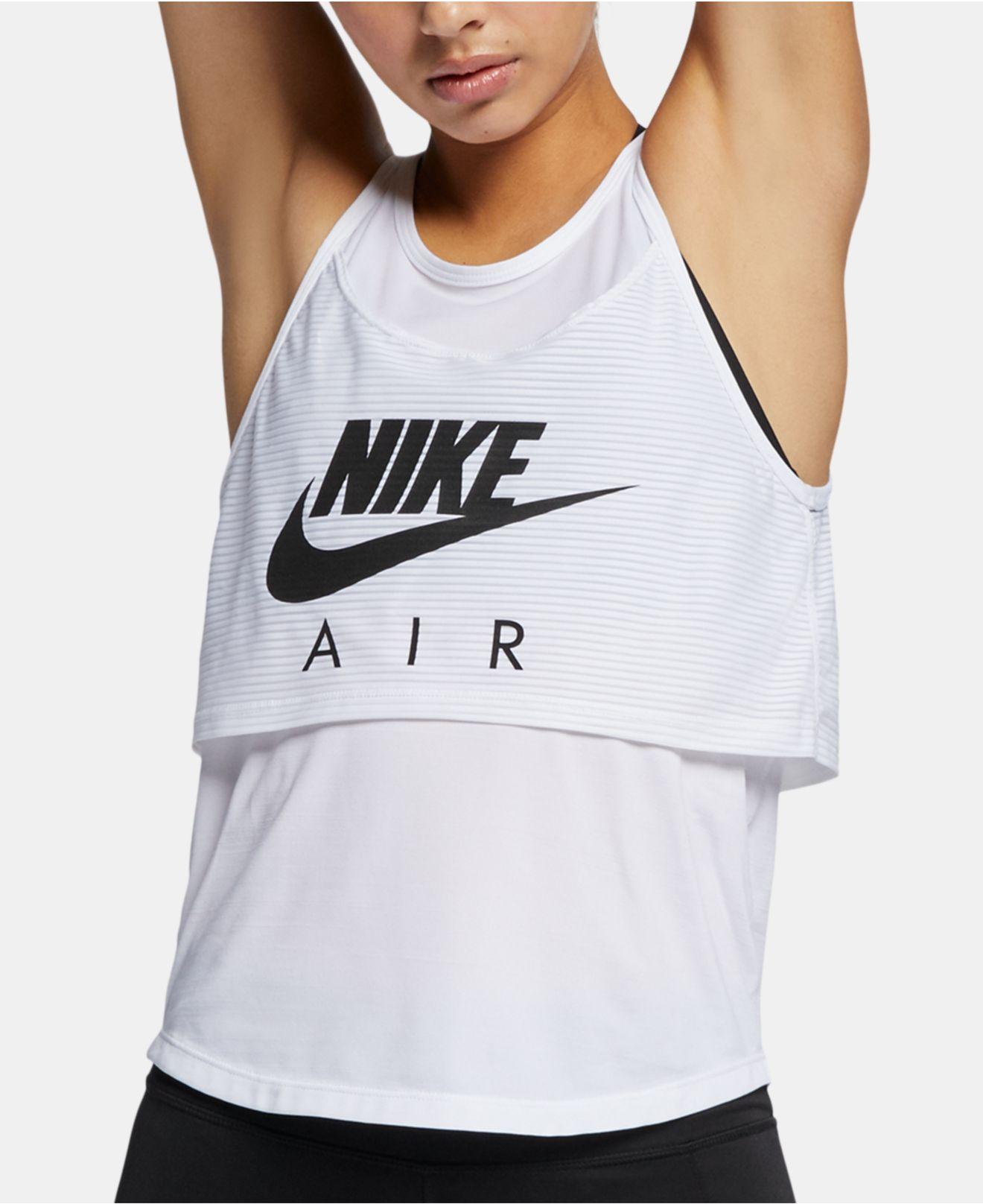 nike air taped tank