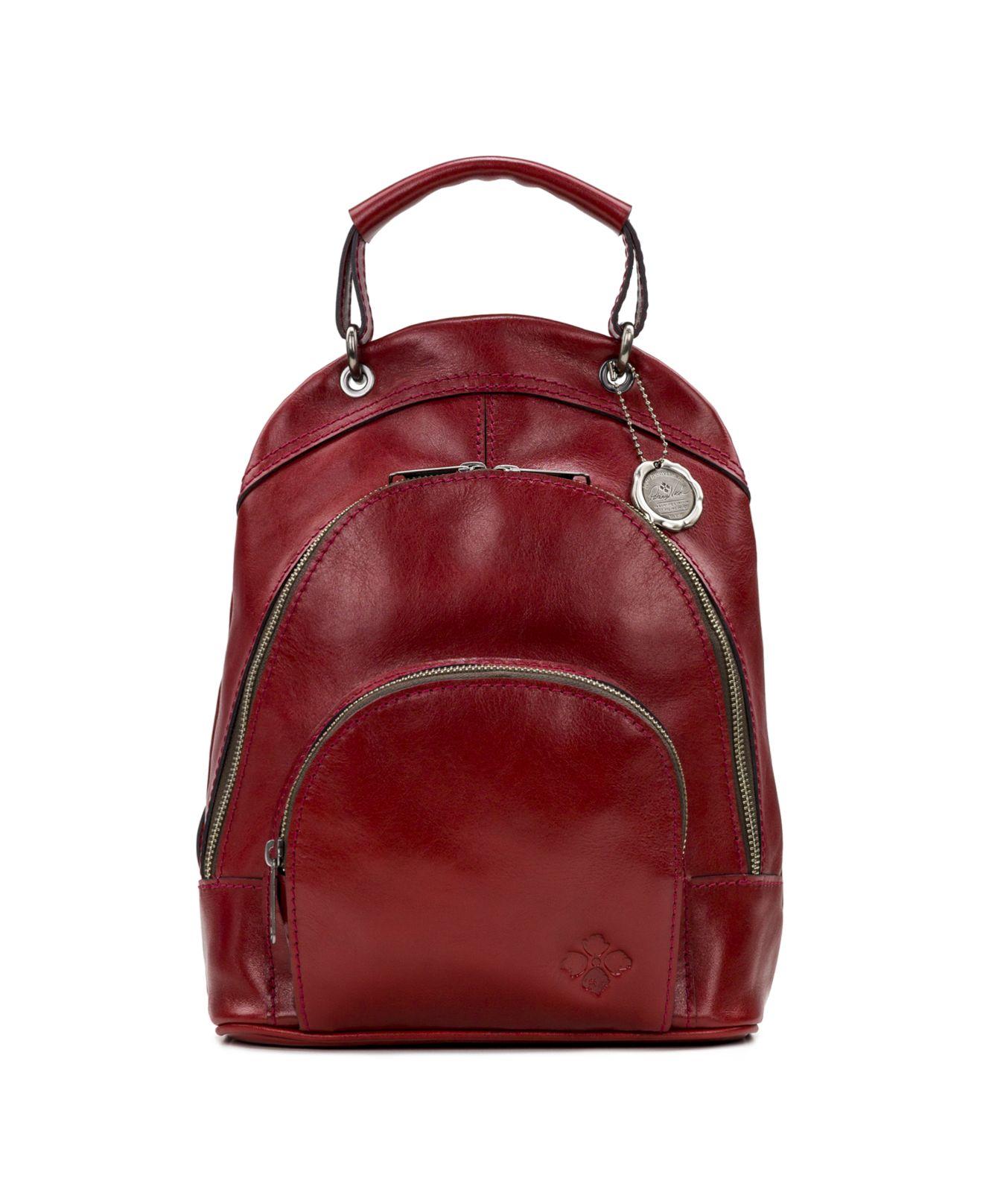 patricia nash heritage leather alencon backpack