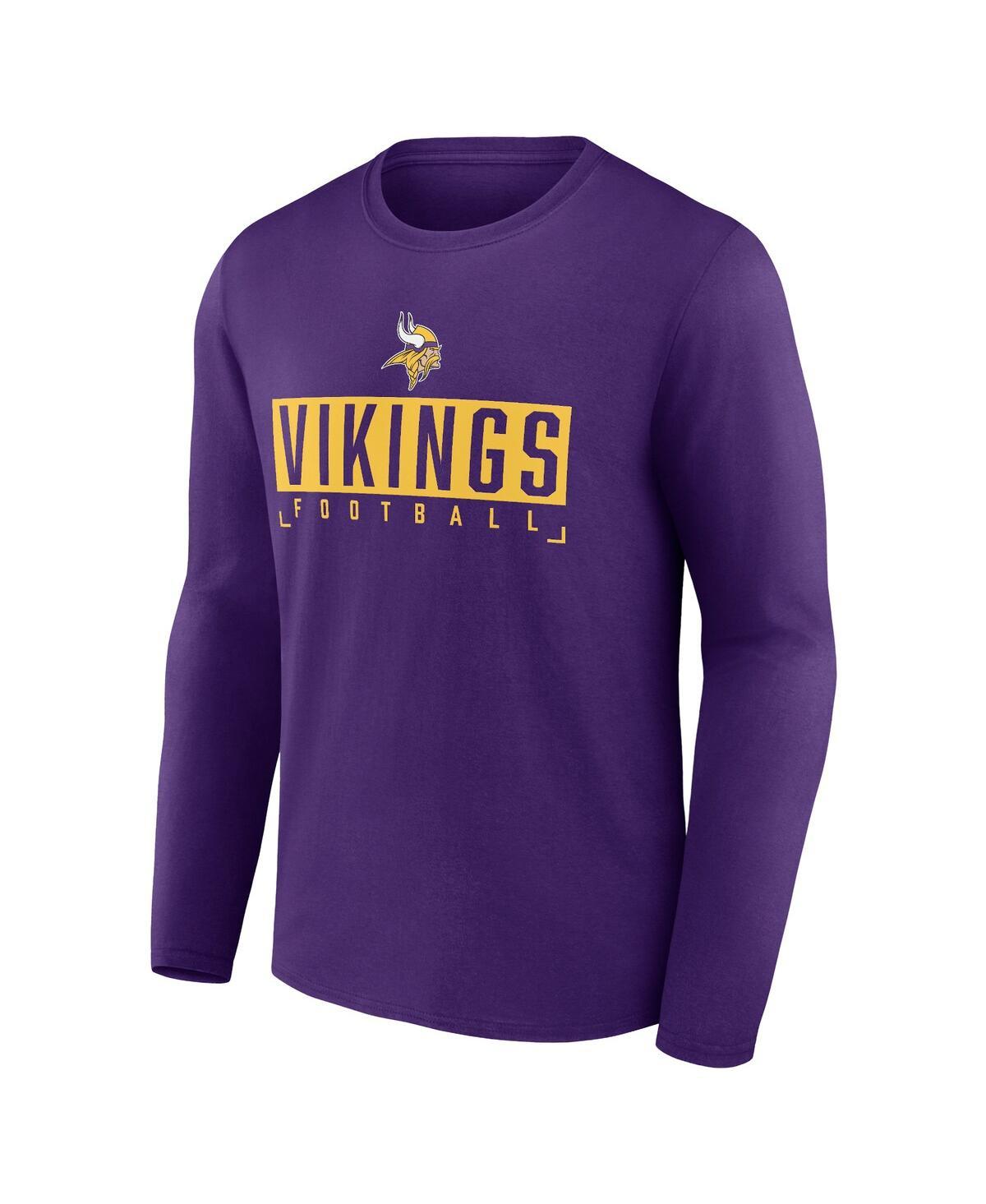 Fanatics Branded Minnesota Vikings Big And Tall Wordmark Long