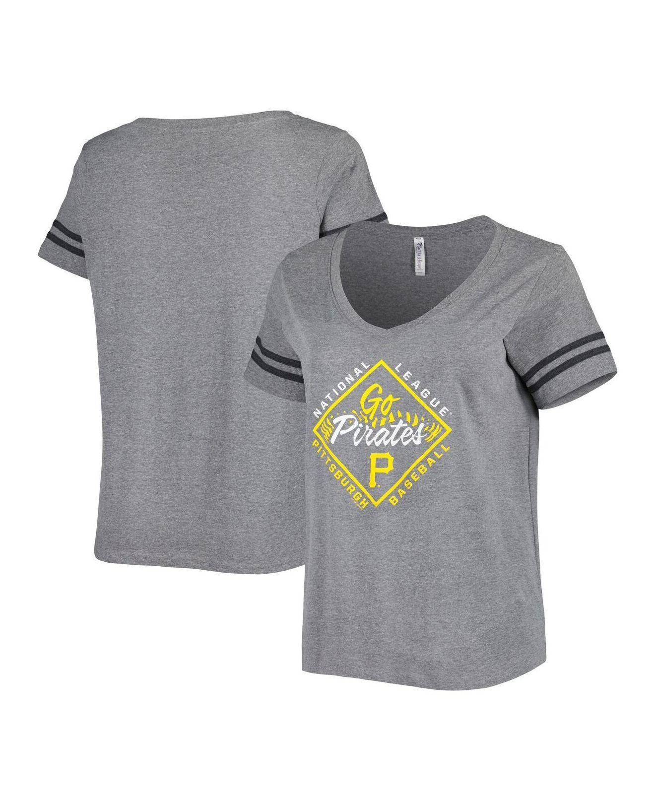 Women's Kansas City Royals Soft as a Grape Royal Plus Size V-Neck T-Shirt
