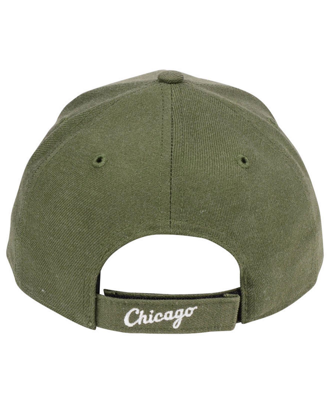 olive green sox hat