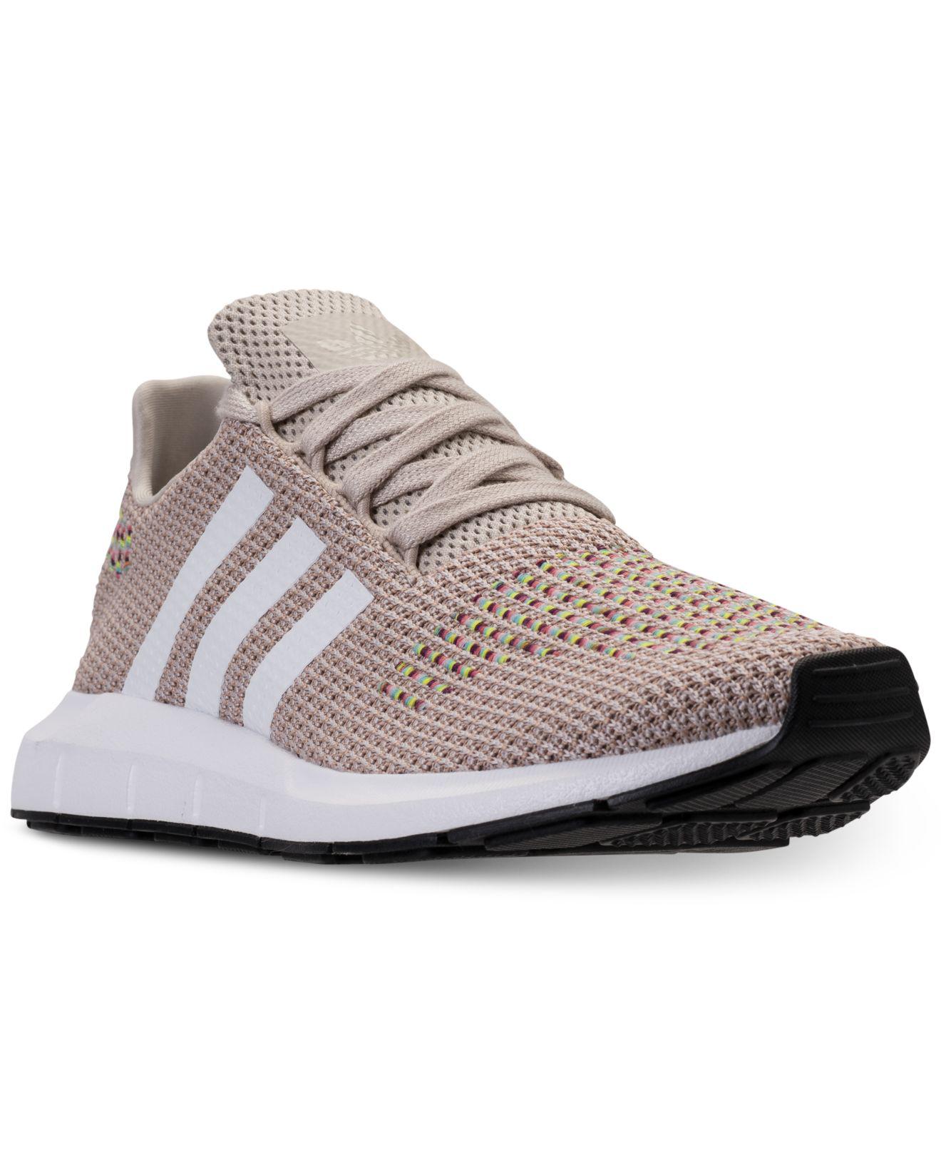 adidas men's swift run casual sneakers from finish line