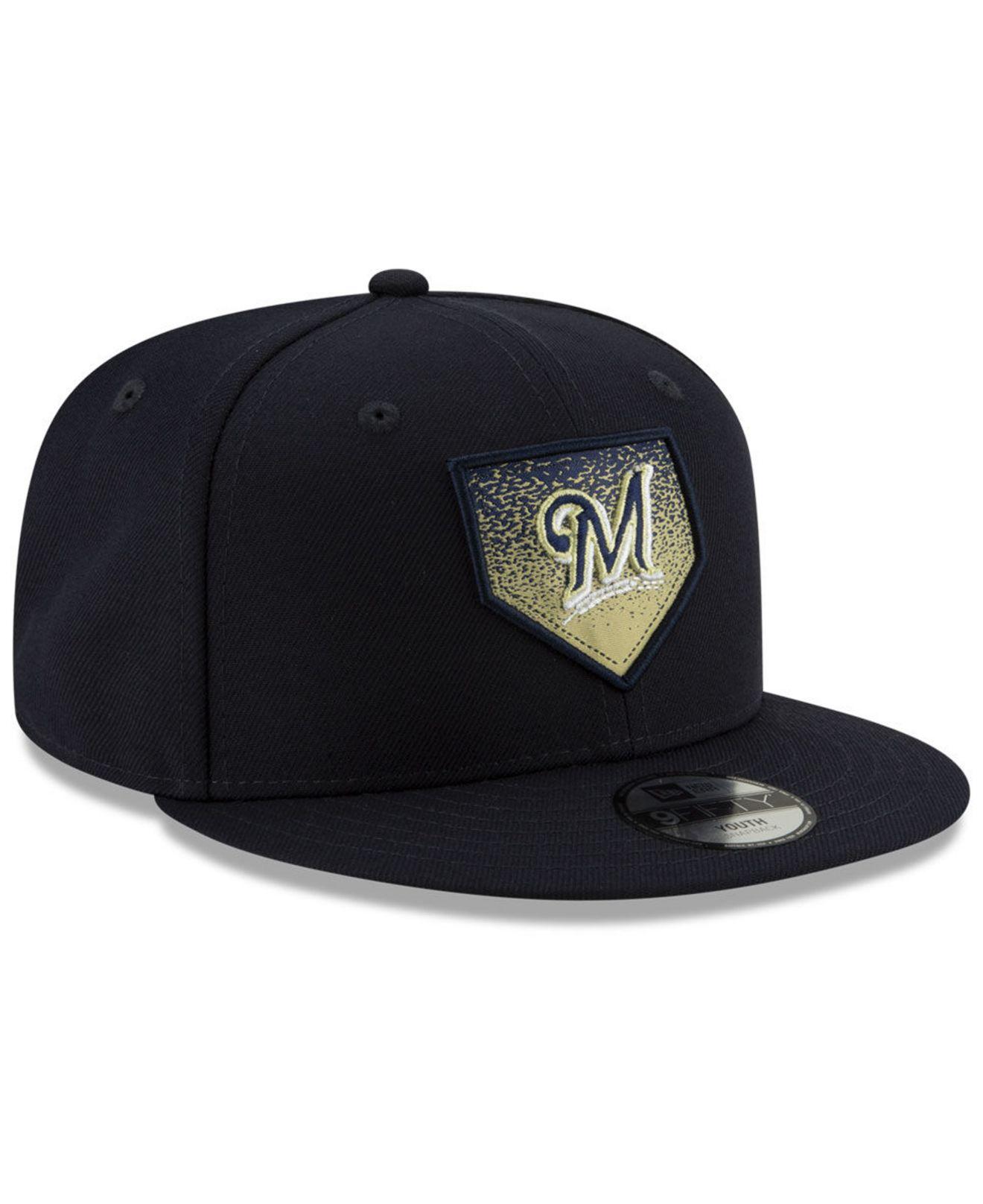 online retailer best cheap sports shoes KTZ Wool Milwaukee Brewers Lil Plate 9fifty Cap in Navy/Navy (Blue ... online retailer best cheap sports shoes KTZ Wool Milwaukee Brewers Lil Plate 9fifty Cap in Navy/Navy (Blue ...