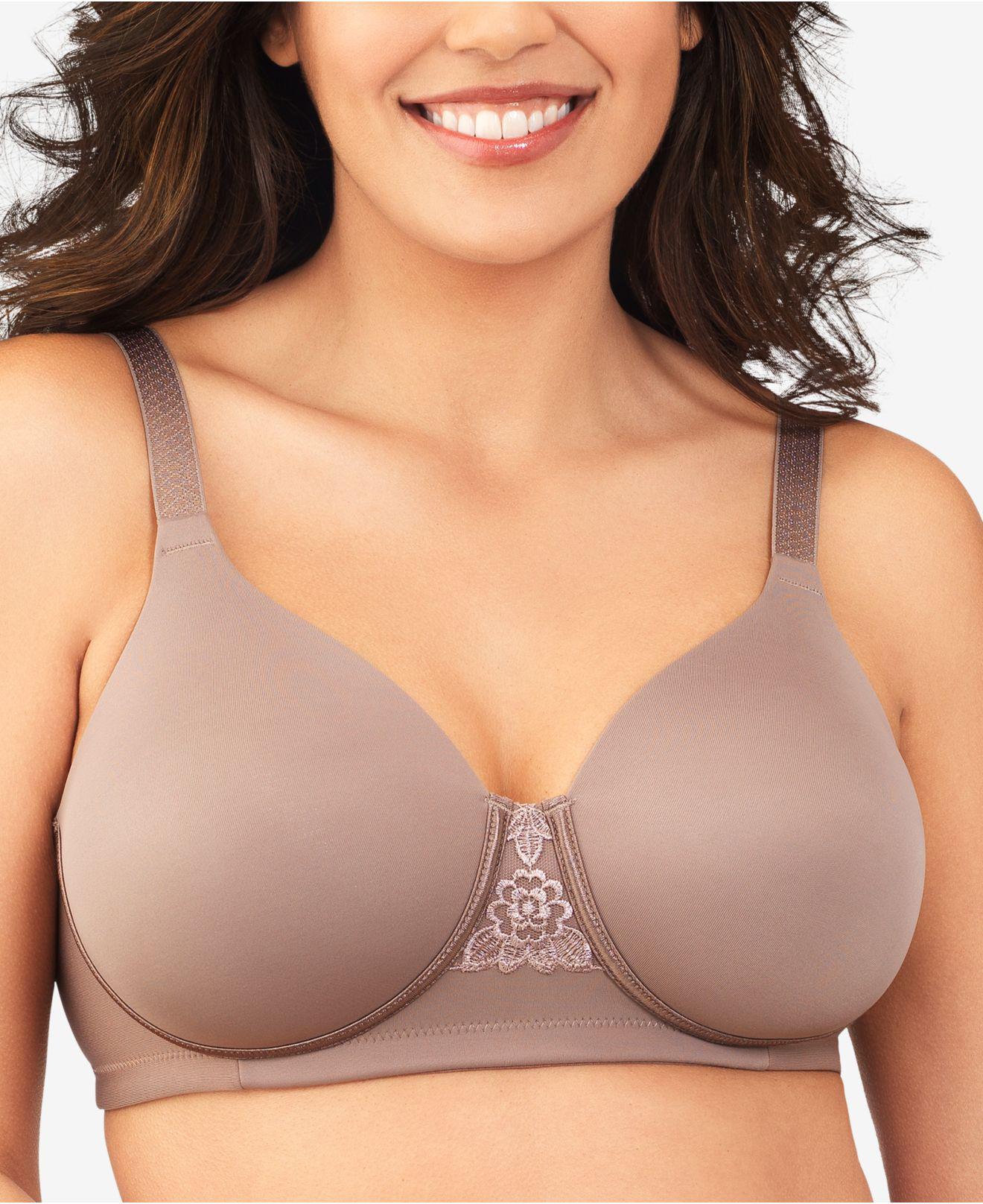 Women S Natural Full Figure Beauty Back Smoother Wireless Bra 71380