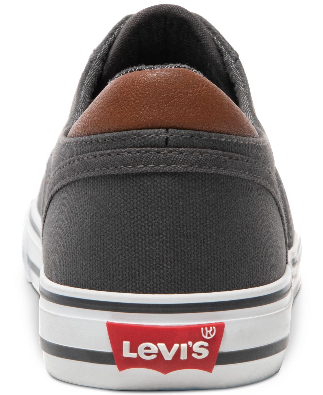levi's men's ethan canvas ii sneakers