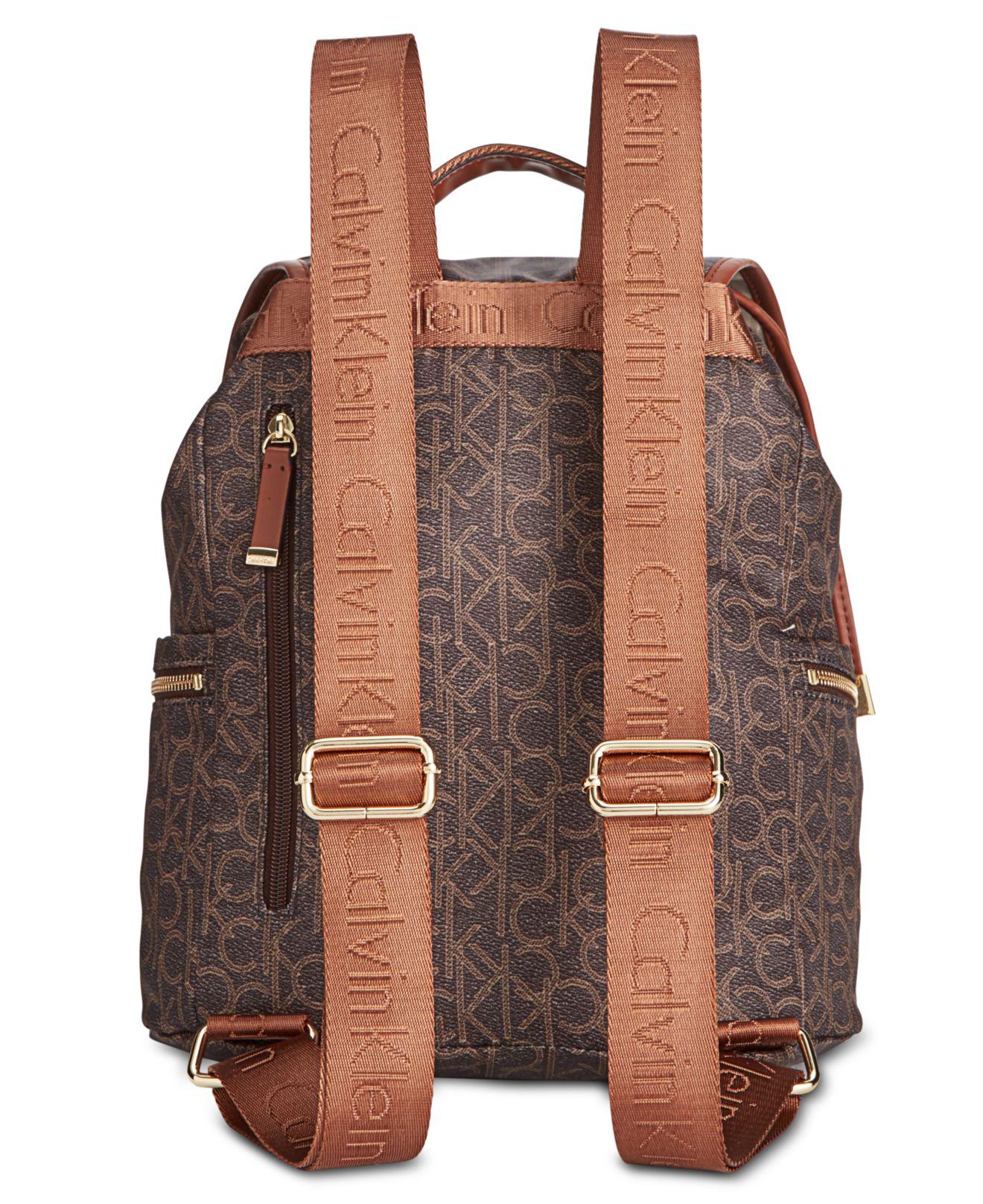 macy's calvin klein backpacks