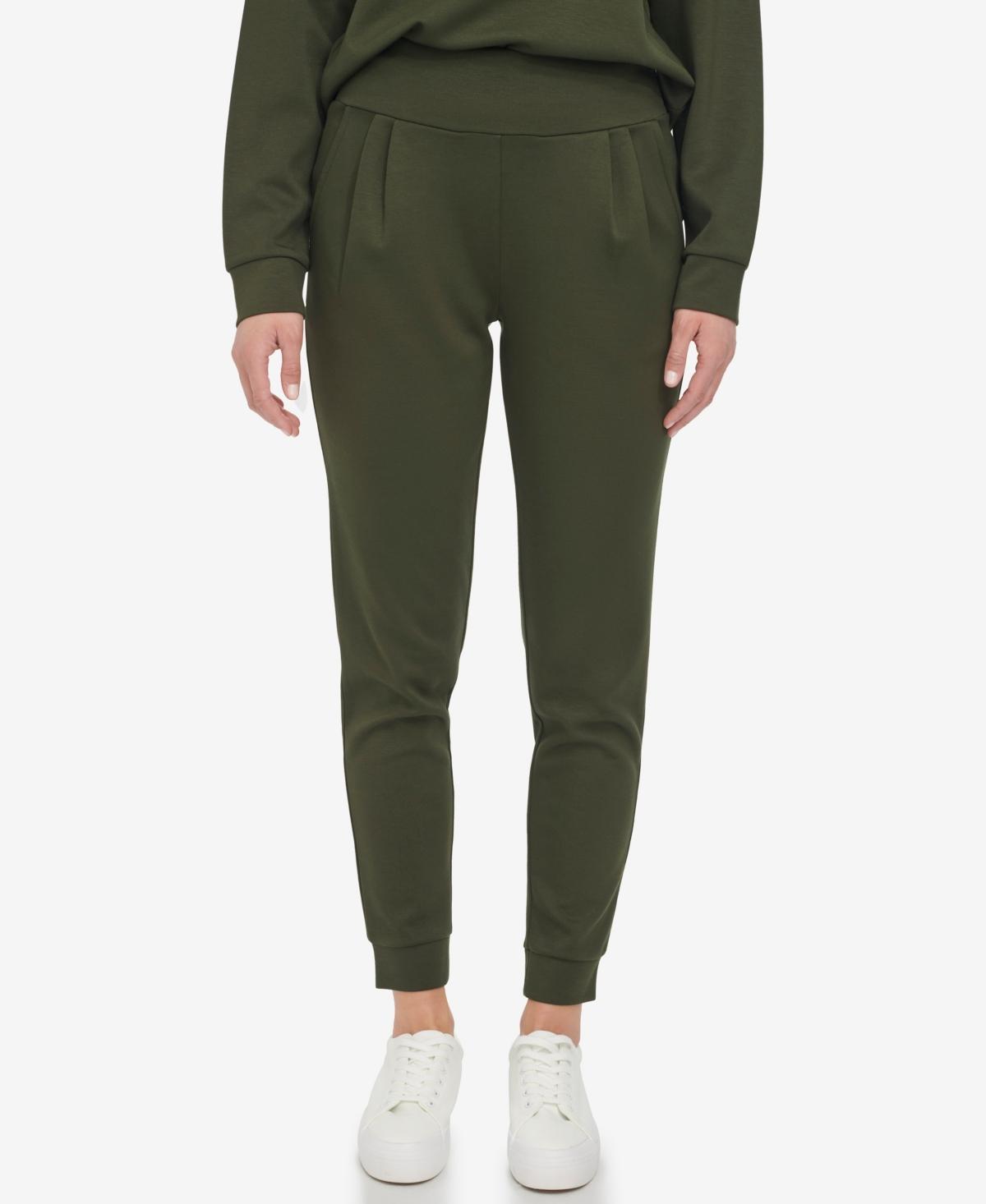 Marc New York Andrew Marc Sport Scuba Knit jogger Pants in Green