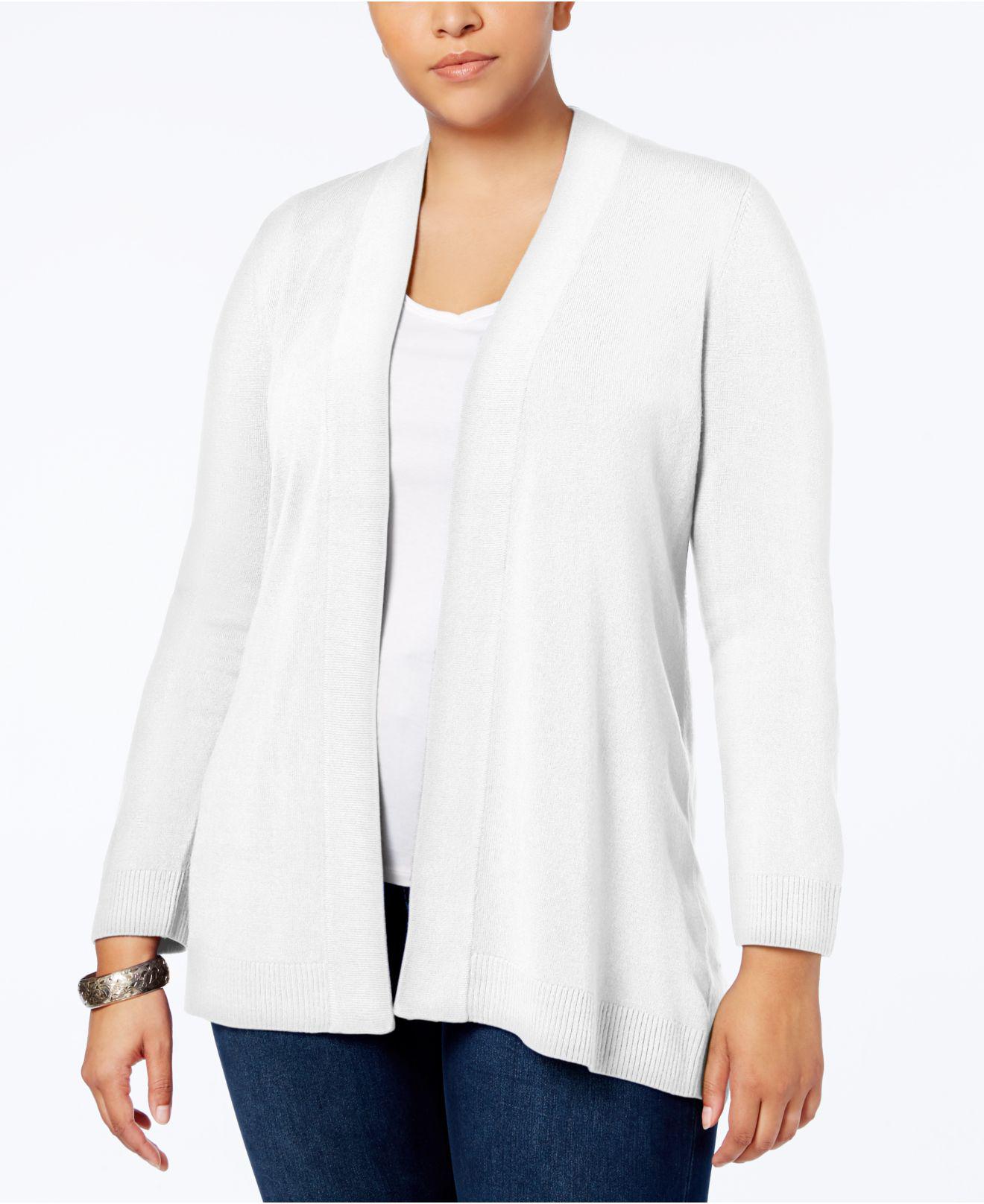 karen scott plus size cardigans