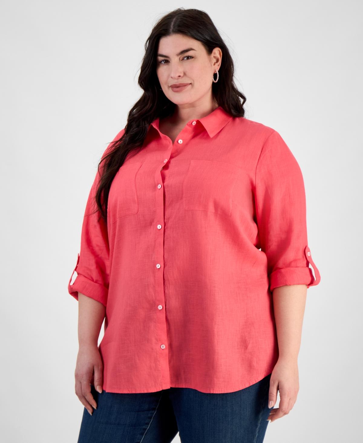 women's plus size charter club tops