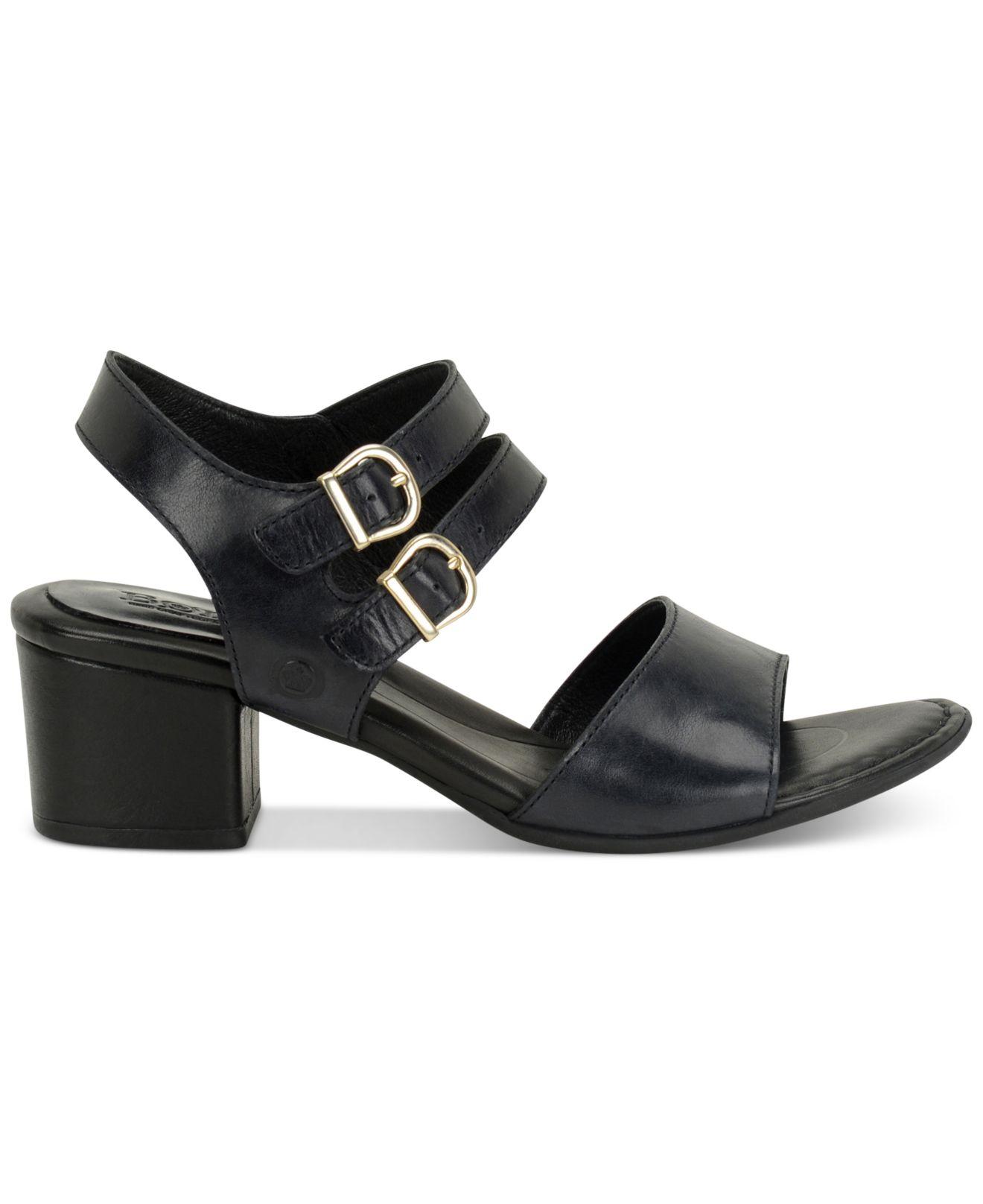 Born Leather Malang  Dress Sandals  in Black Lyst