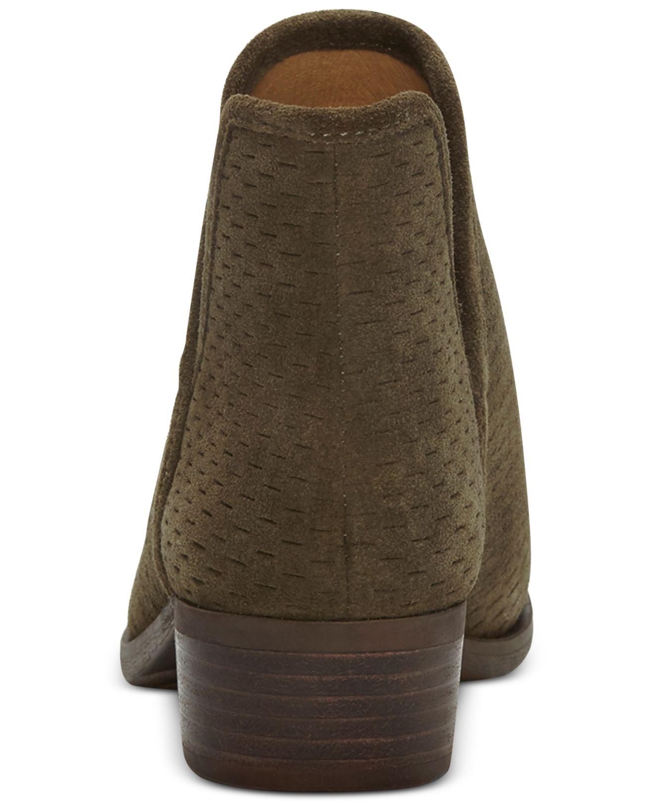 baley perforated chop out booties