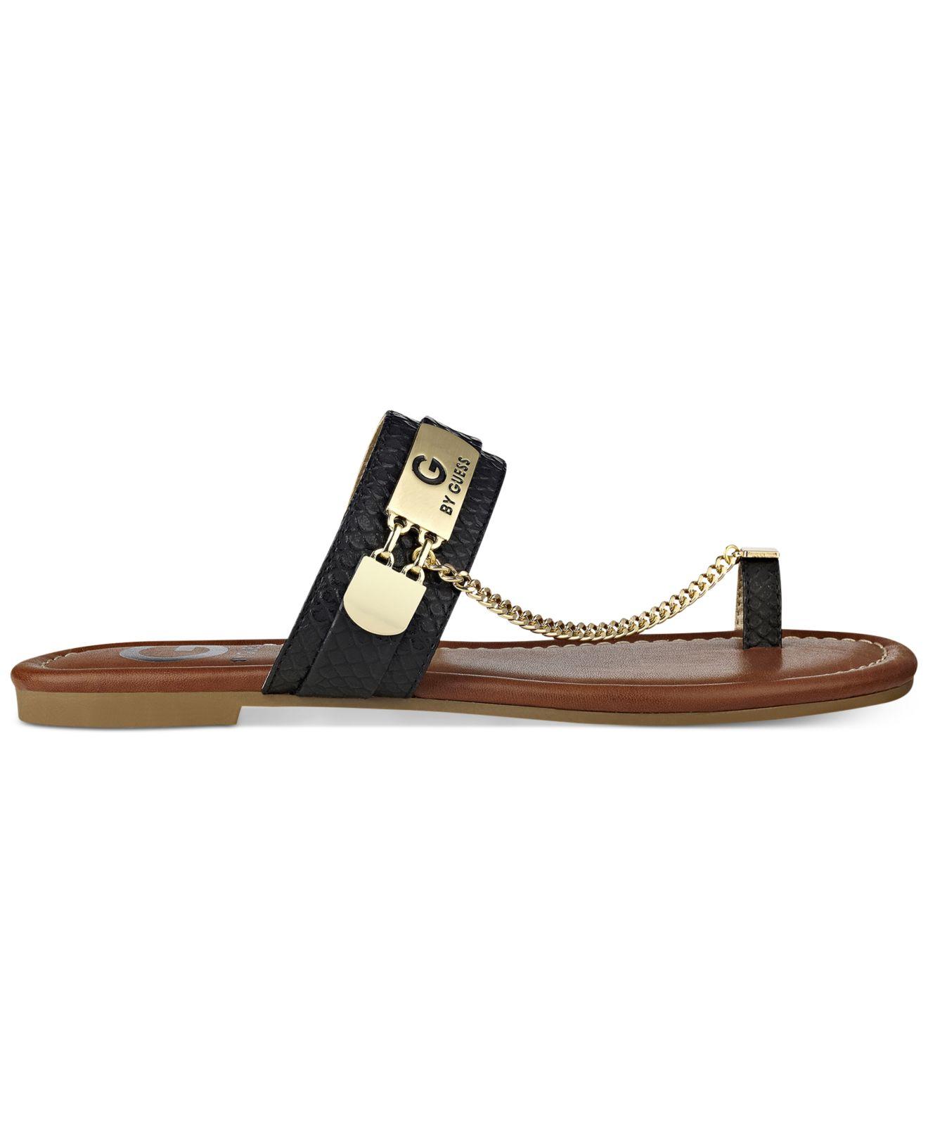 g by guess loren toe ring sandals