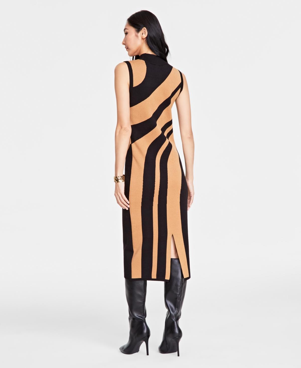Inc striped dress hotsell
