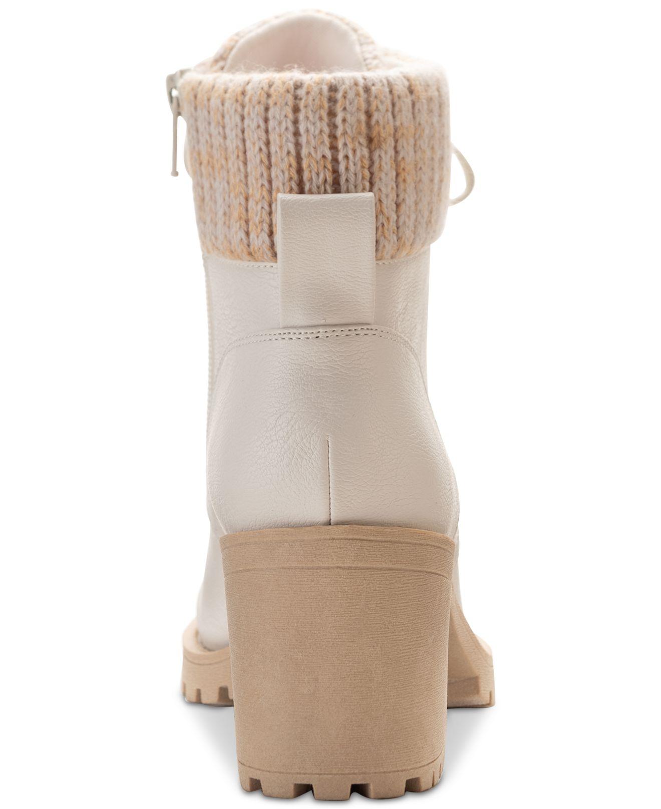Macys lace up boots sales