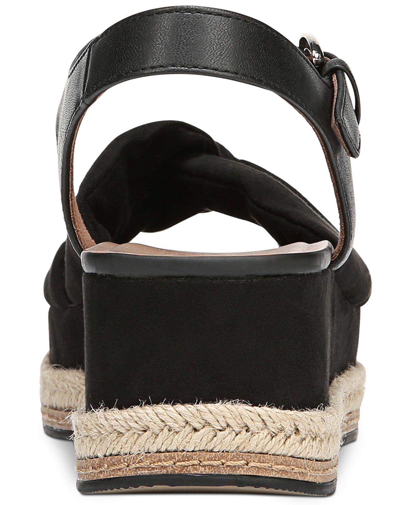 naturalizer berry platform espadrille sandals