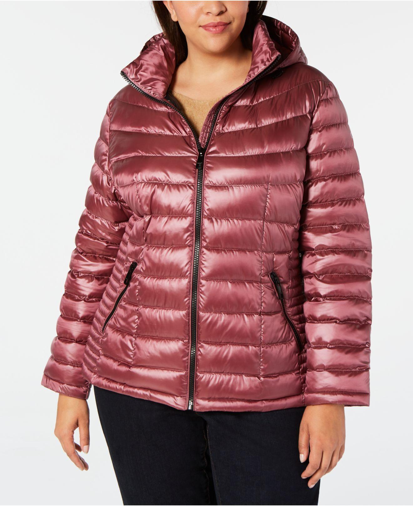 packable puffer coat plus size