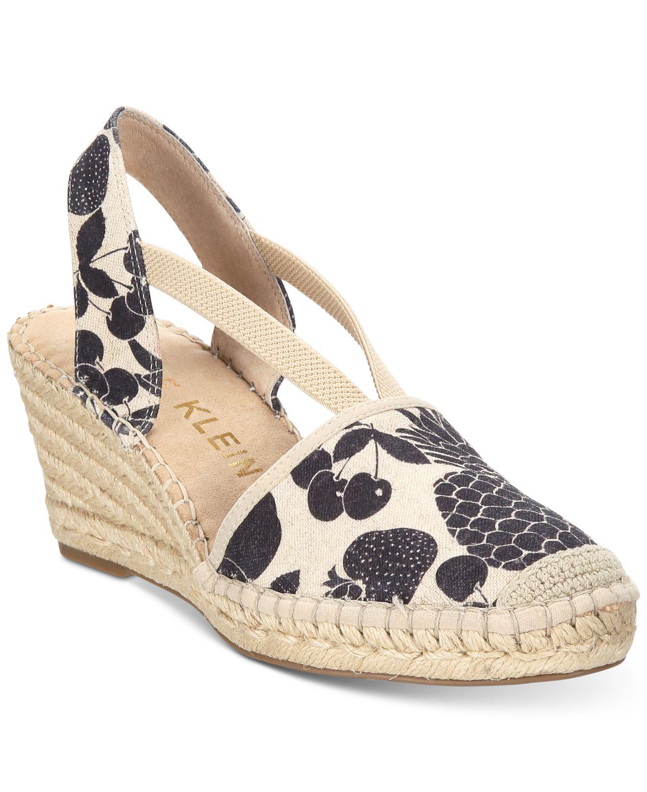 anne klein abbey espadrille wedge sandal
