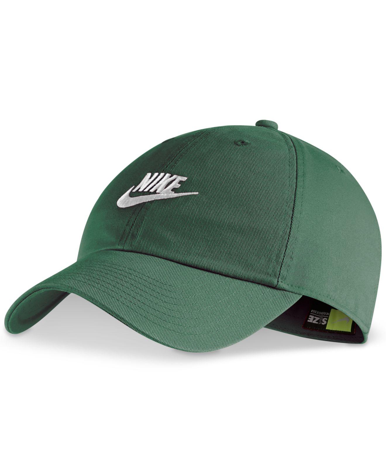 Nike Cotton Nsw H86 Futura Cap in Green | Lyst