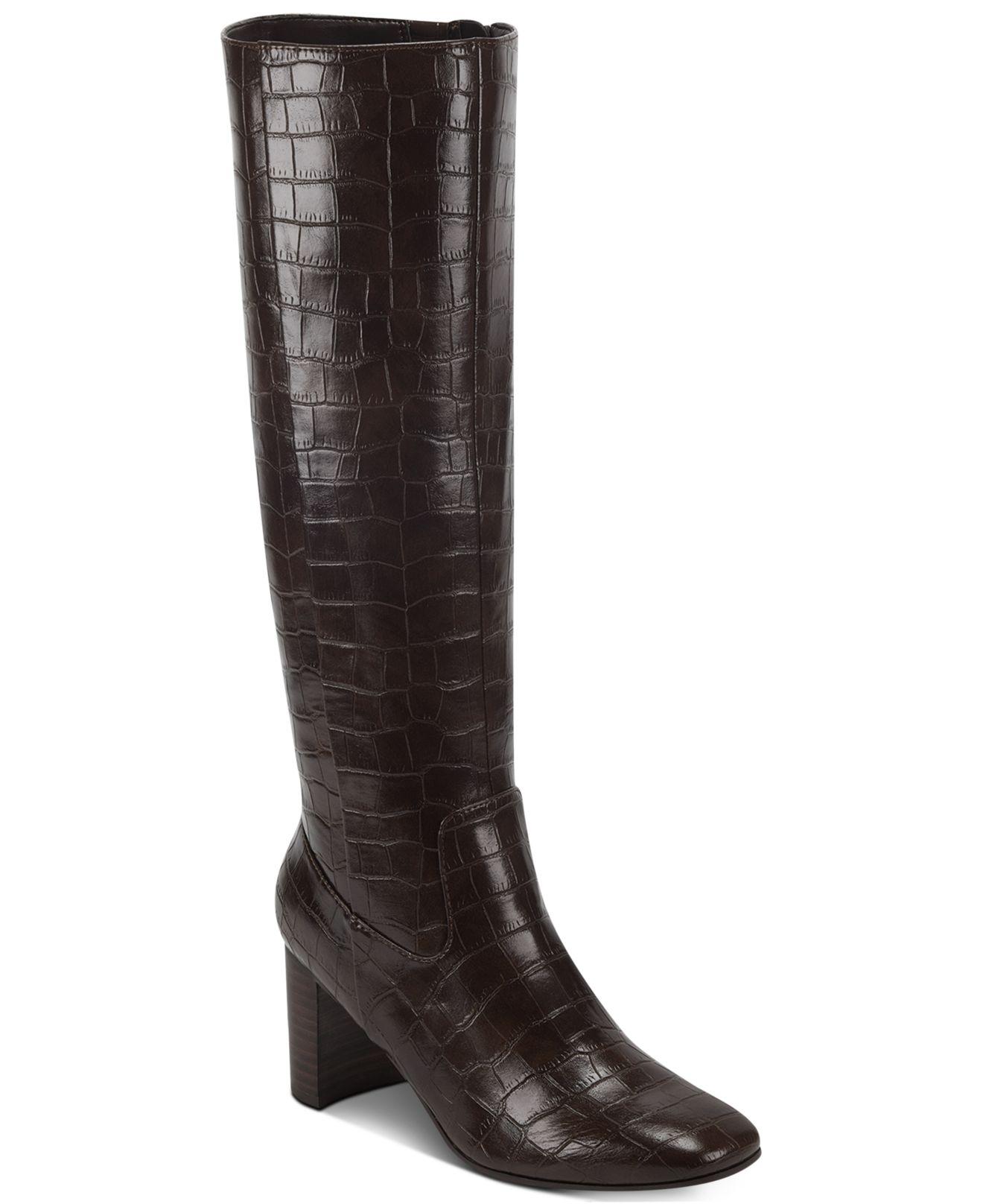 marc fisher crocodile boots