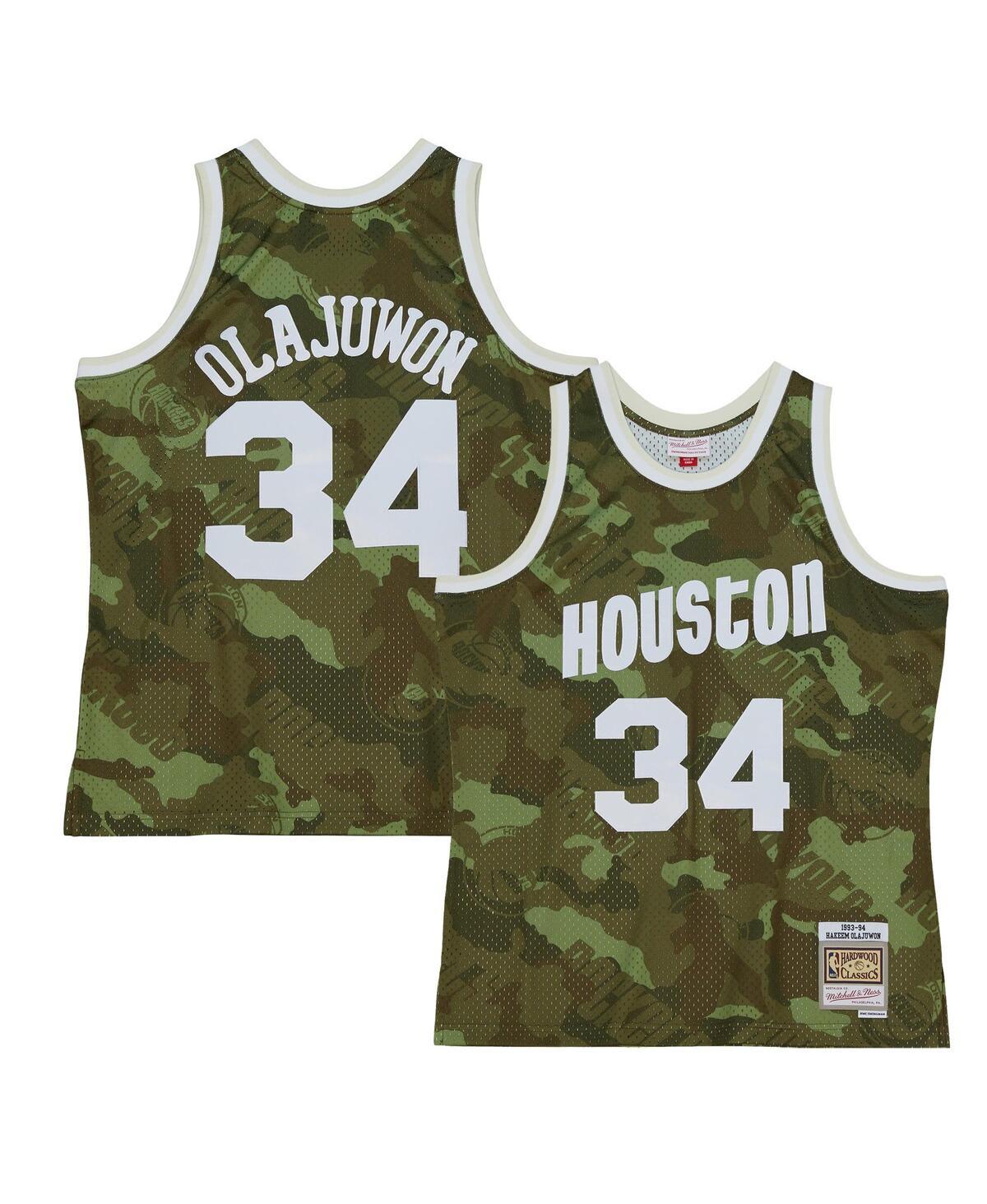 Mitchell Ness Hakeem Olajuwon Houston Rockets Hardwood Classics