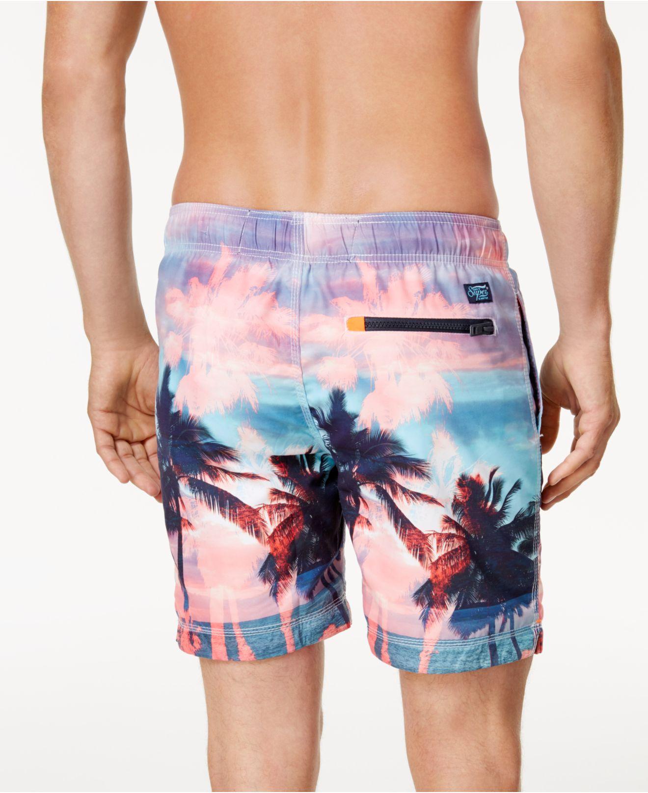 Neo Reflective Swim Trunks for Men 