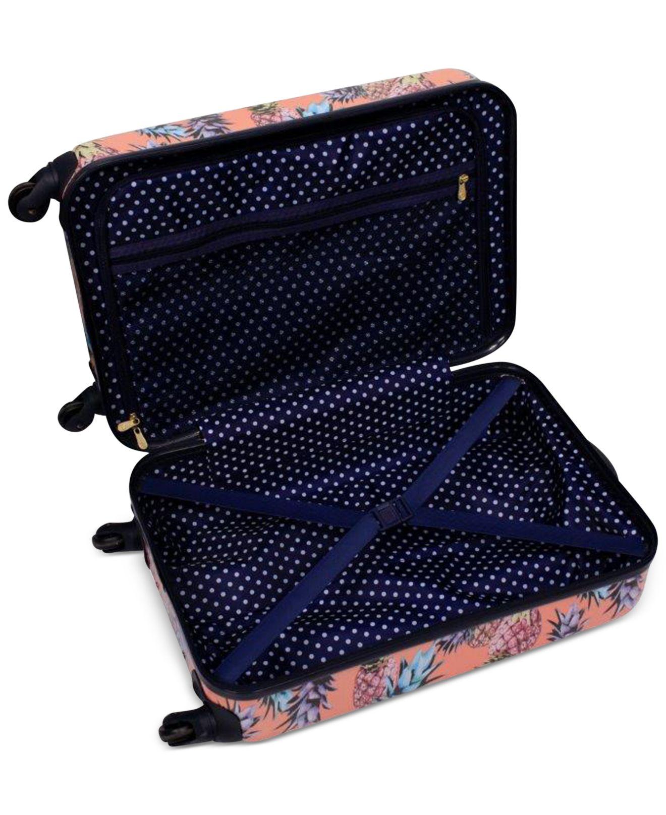 Jessica Simpson Pineapple Hardside 21