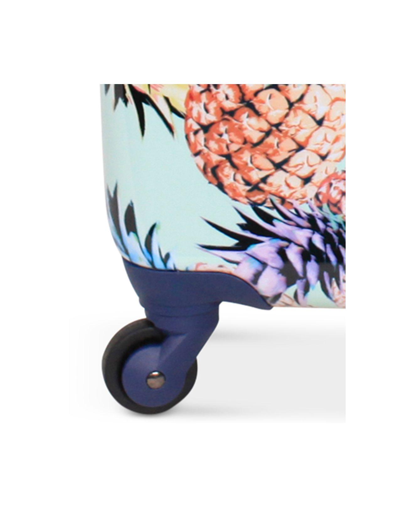 Jessica Simpson Pineapple Hardside 29" Spinner Suitcase in Blue Lyst