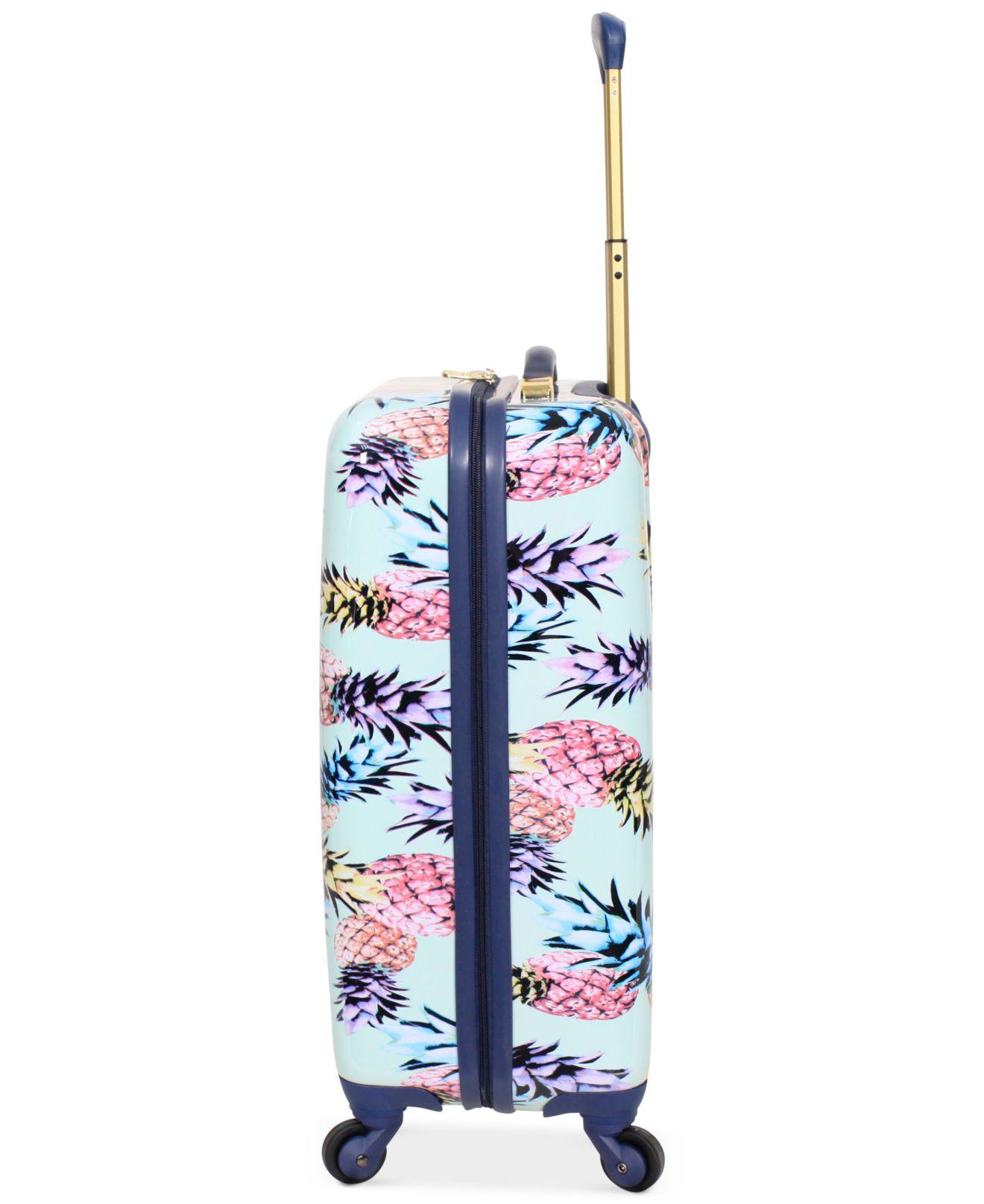 pineapple hardside luggage