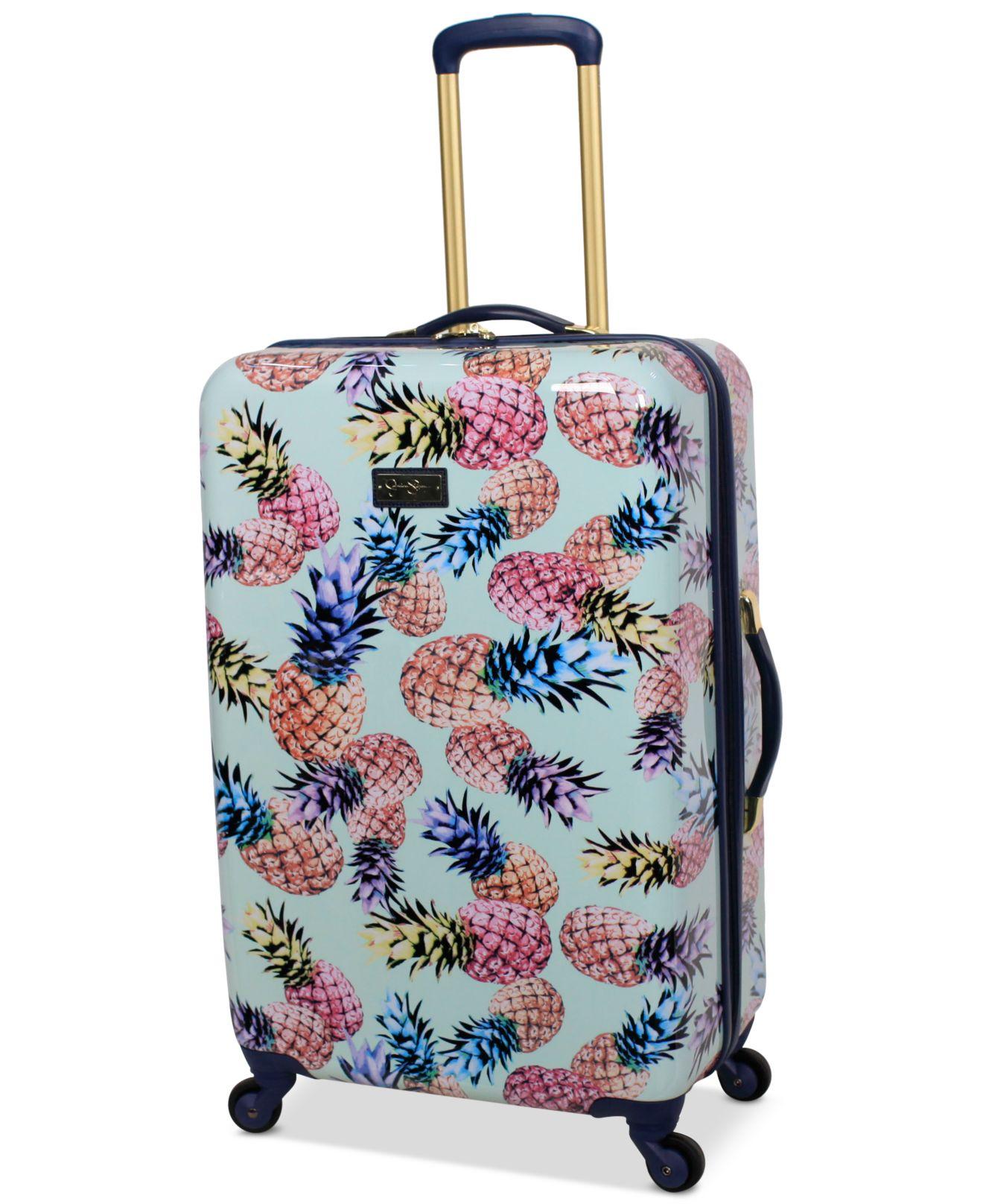 pineapple hardside luggage