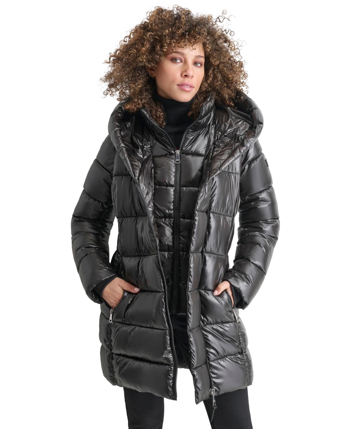 DKNY - big shawl collar coat