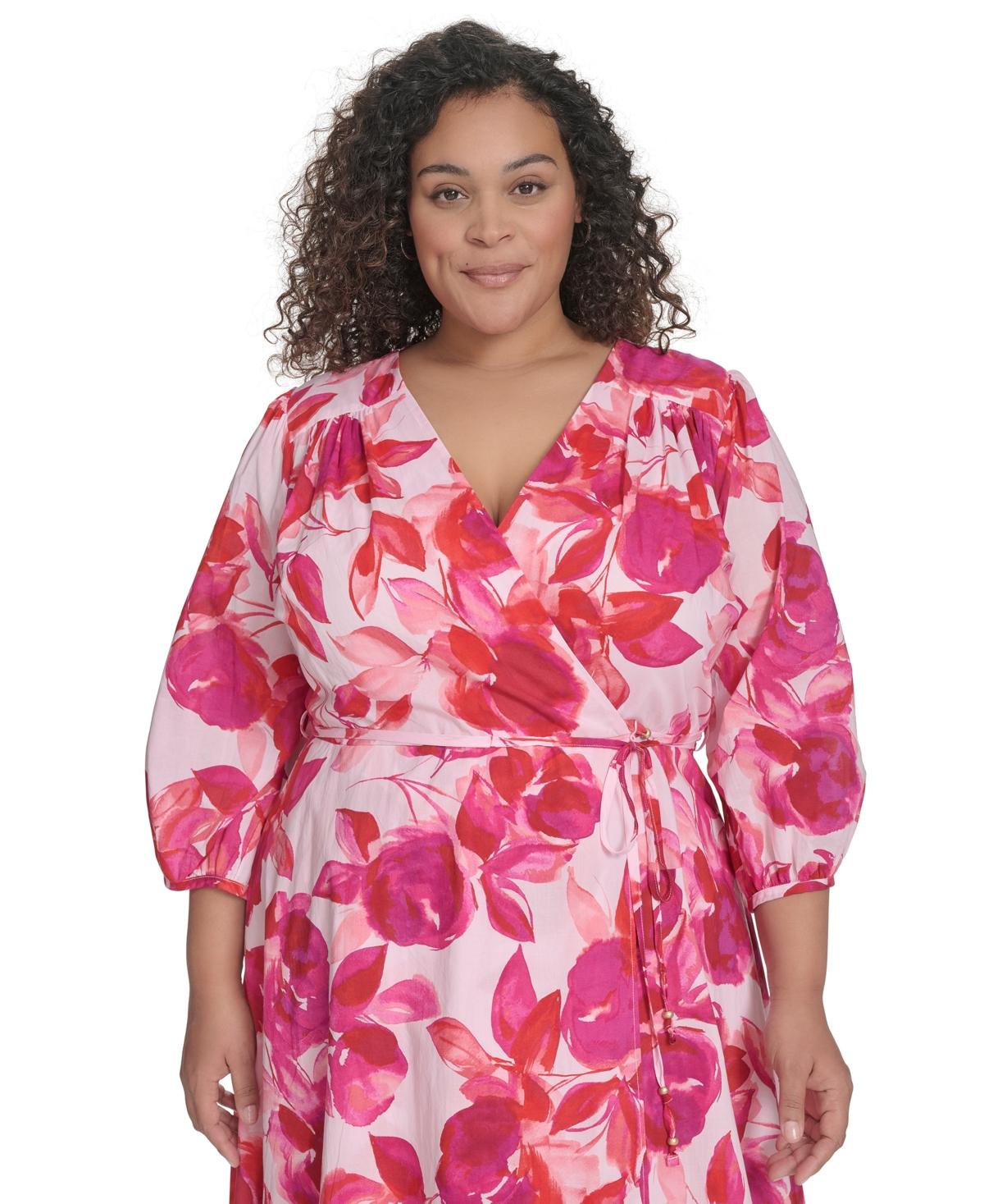 Sleeveless Calvin Klein Floral Dress Macys Calvin Klein Women's