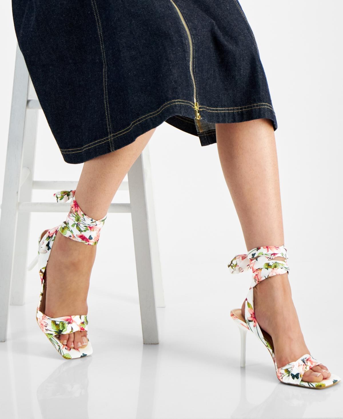 INC International Concepts Kylah Lace-up Dress Sandals in Pink | Lyst