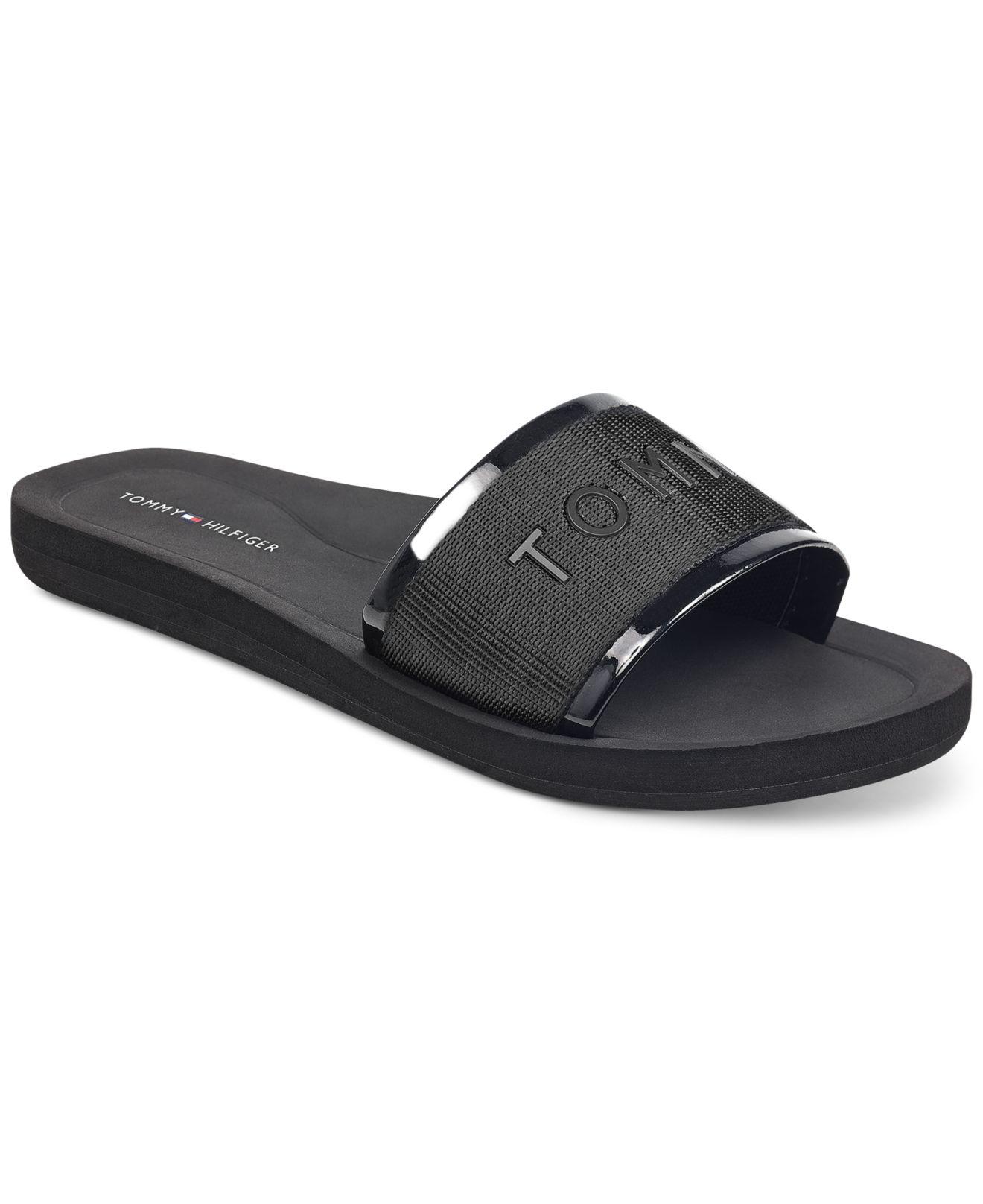 Ladies tommy sliders hotsell