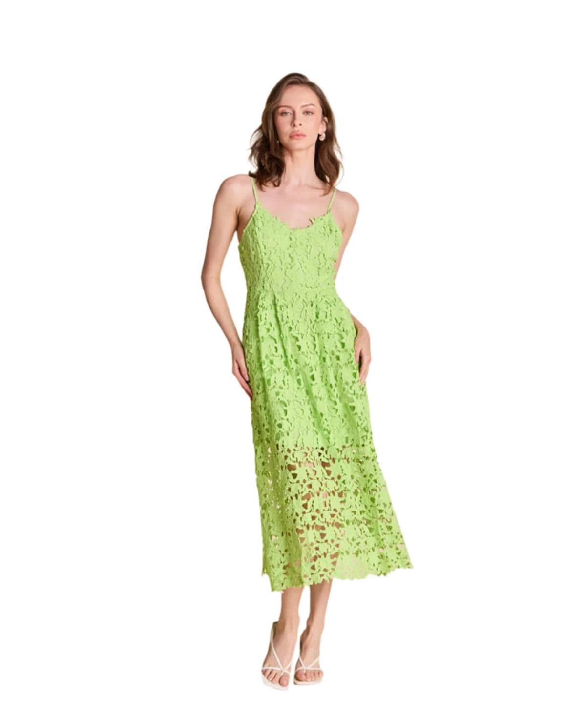 chinese dress ladies Endless Rose Women's Lace Cami Maxi Dress - Taupe main image 0