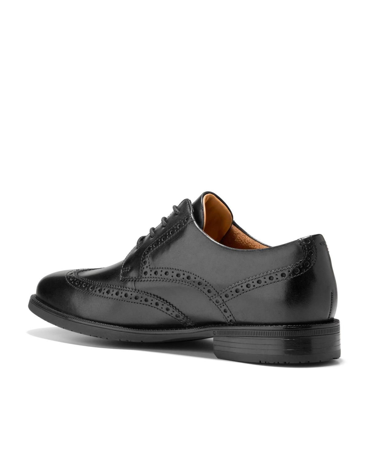 Cole Haan Bedford Wingtip Lace-up Shoe in Black for Men Lyst